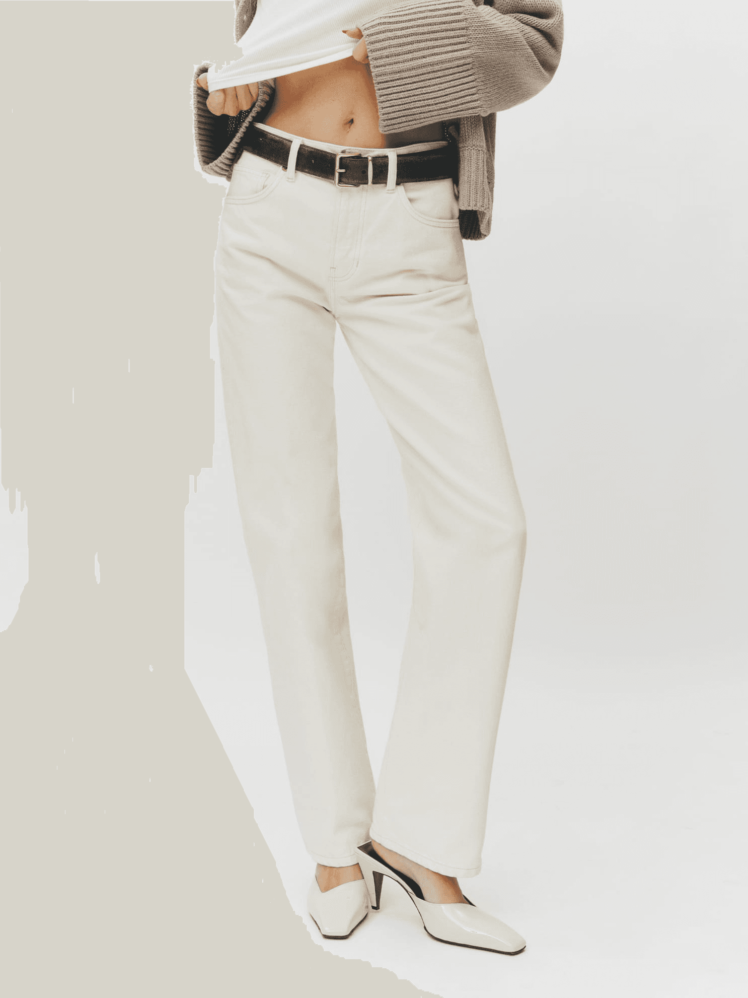 Val 90s Mid Rise Straight Jeans - Image 1