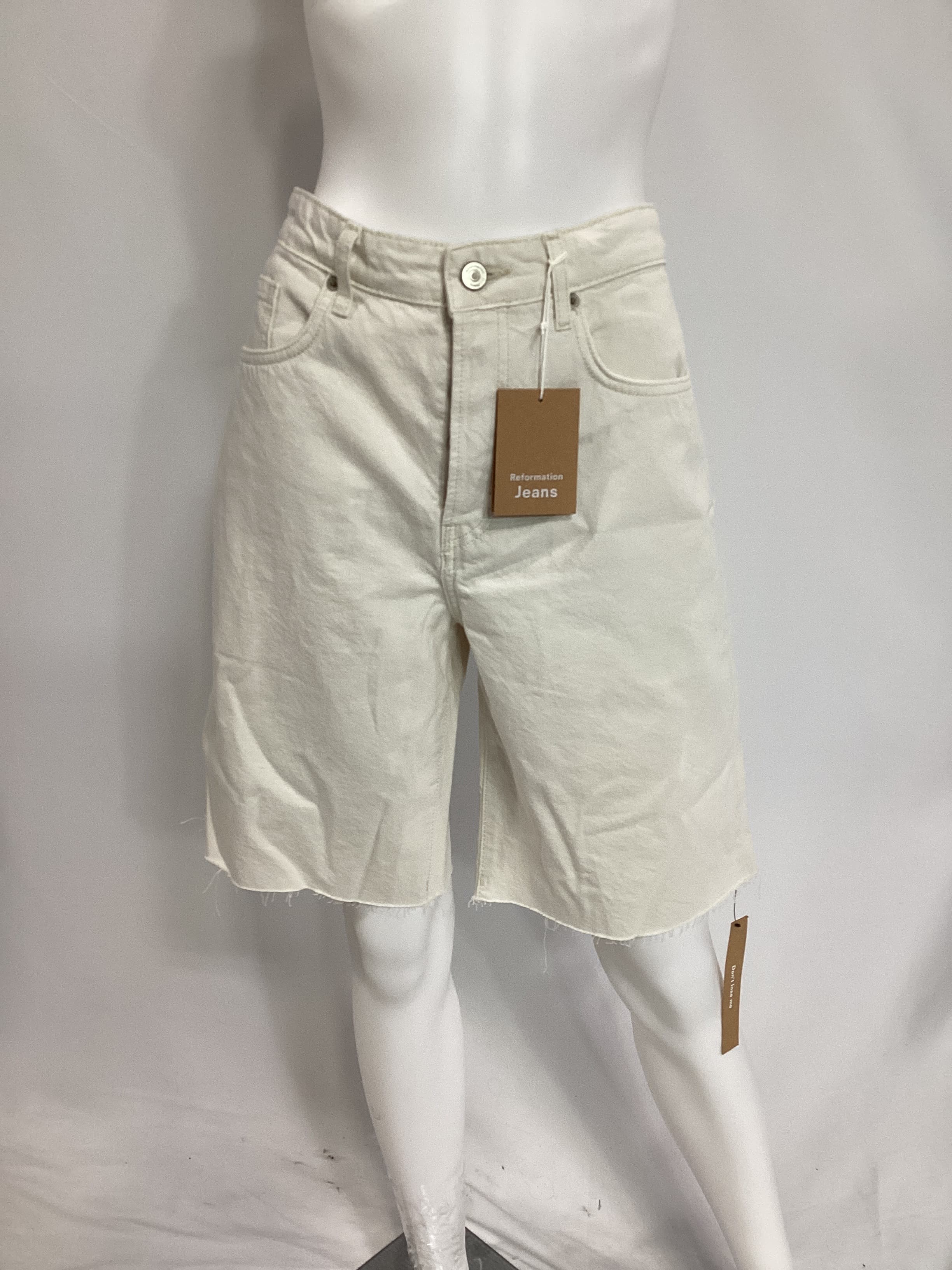 Raye Mid Rise Denim Jorts - Image 3