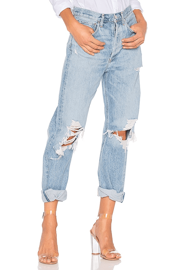 90's Mid Rise Loose Fit In Fall Out - Image 1