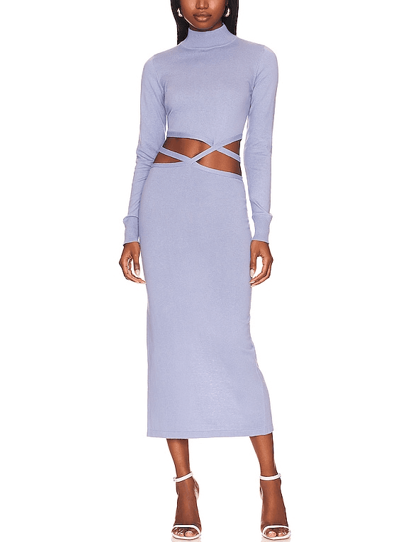 Jed Dress In Powder Blue - Image 1