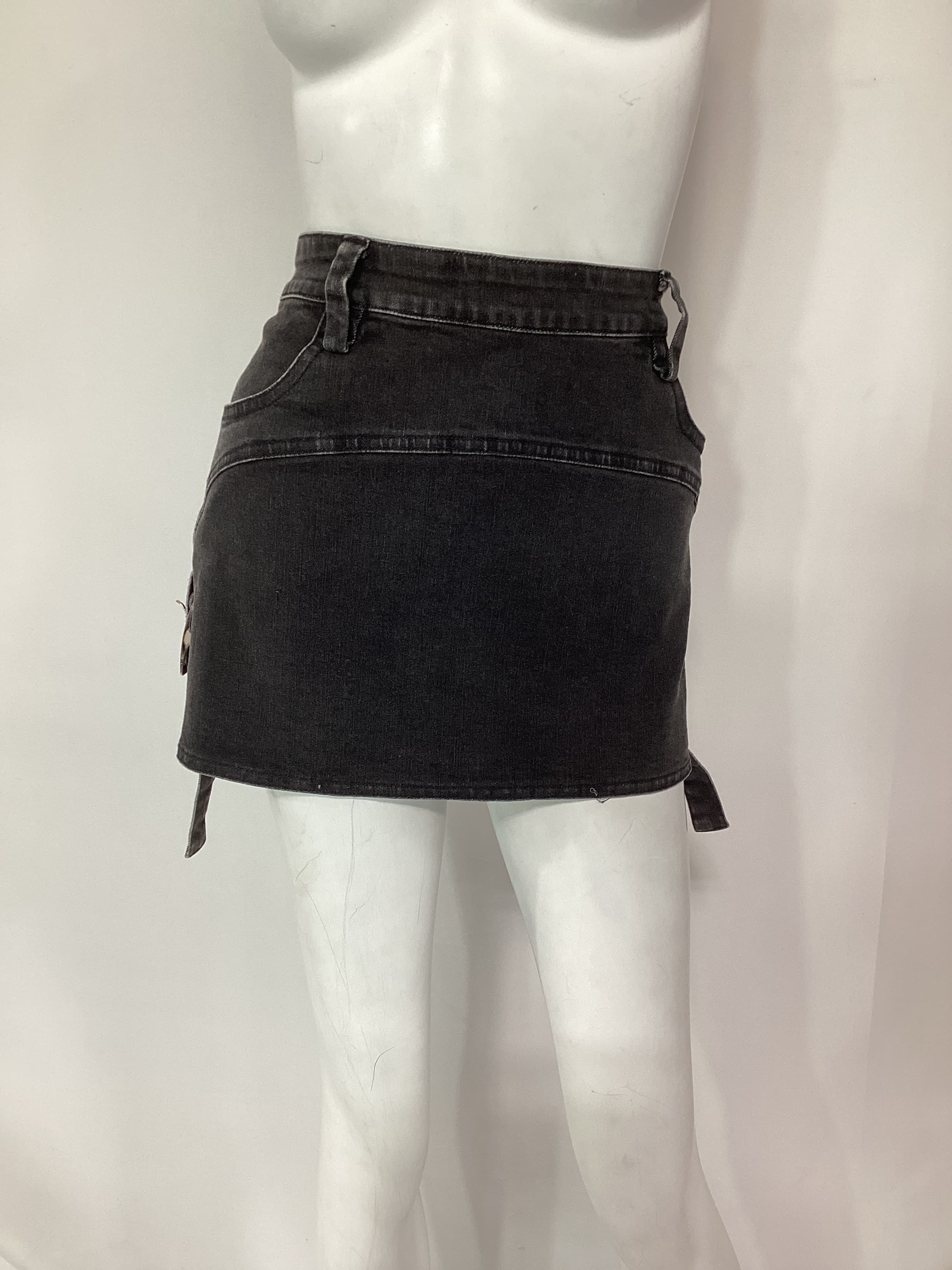 Immy Skirt In Vintage Black - Image 3