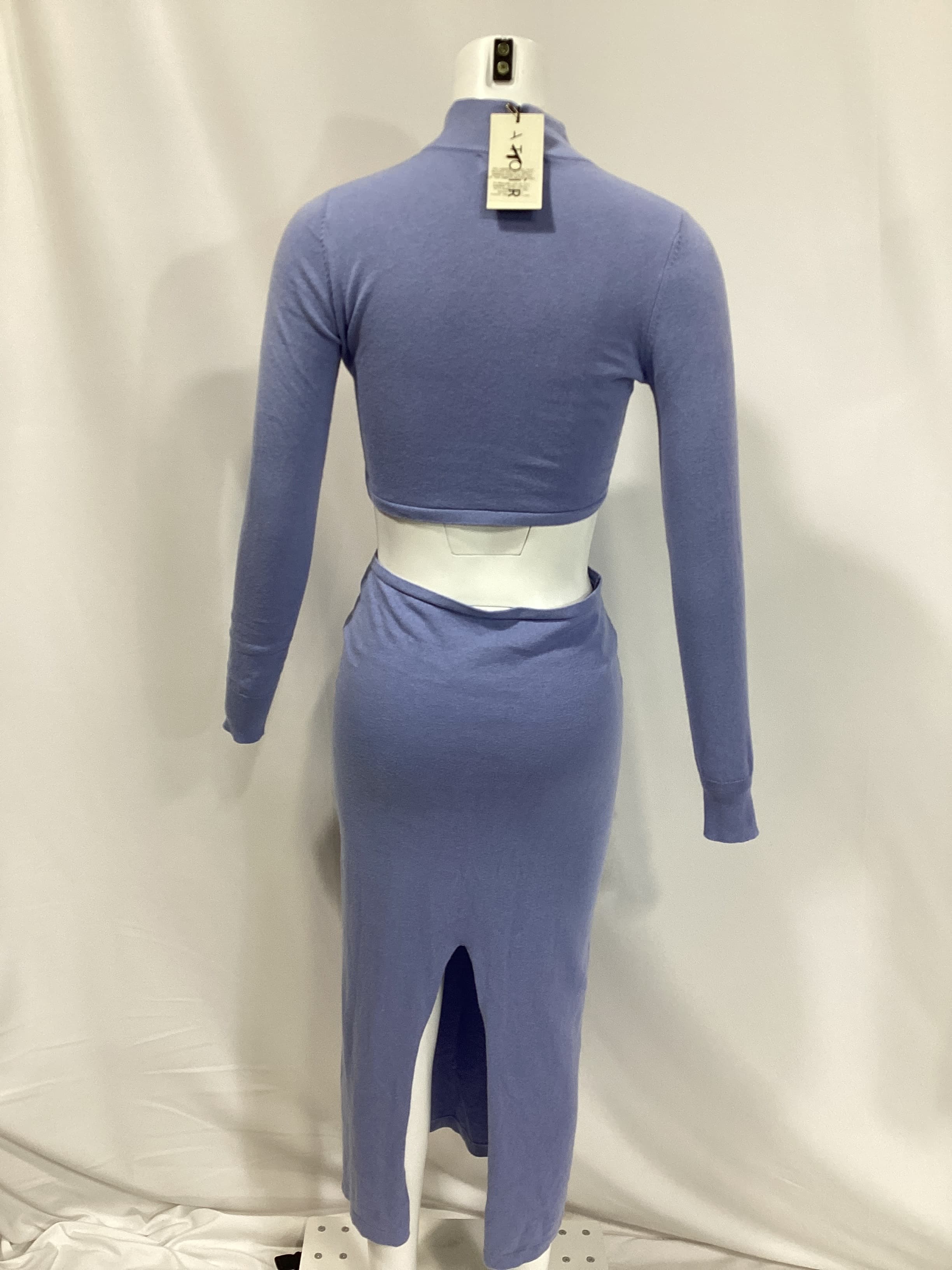 Jed Dress In Powder Blue - Image 4