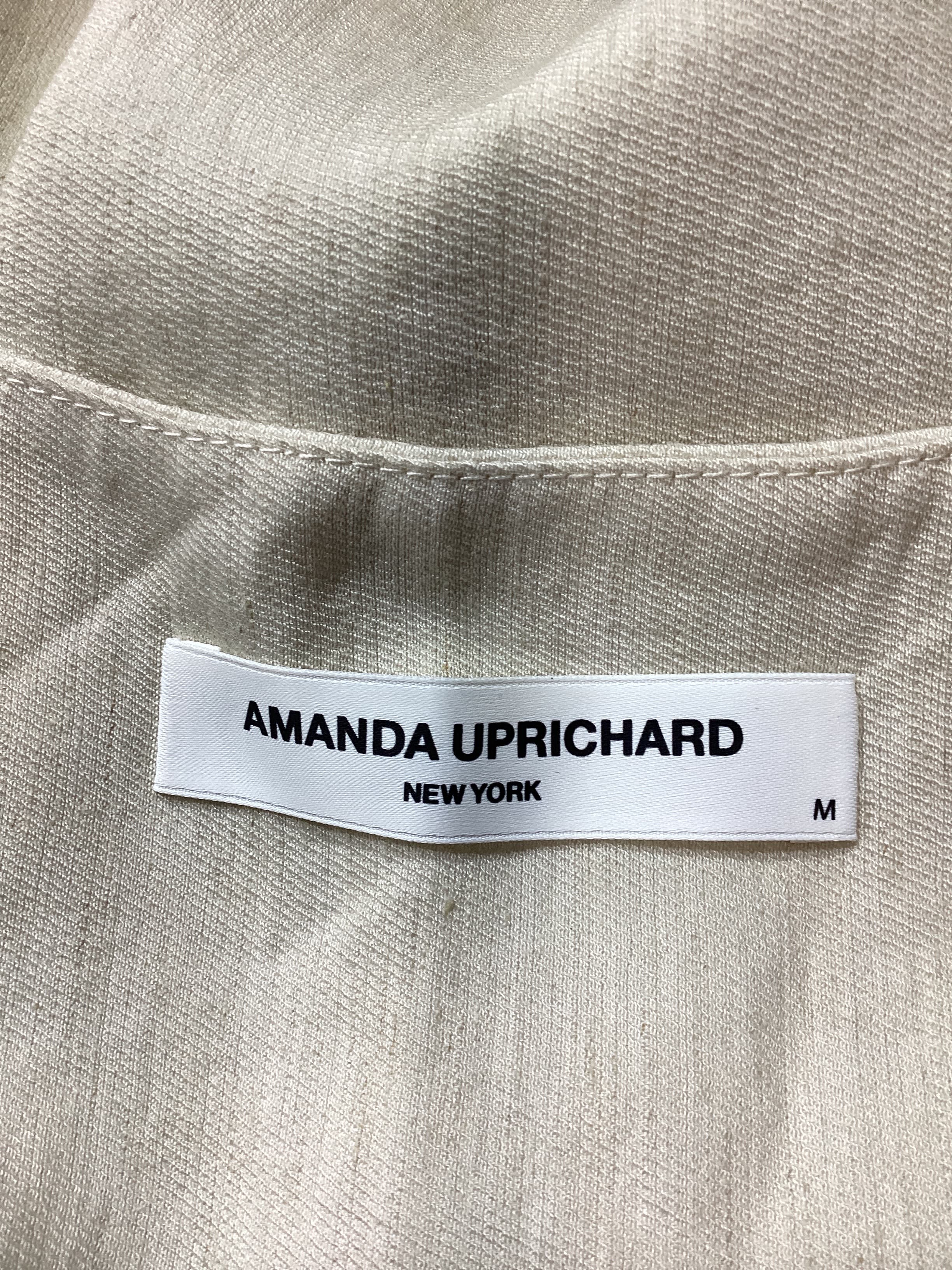 Ethan Cropped Vest In Beige - Image 4