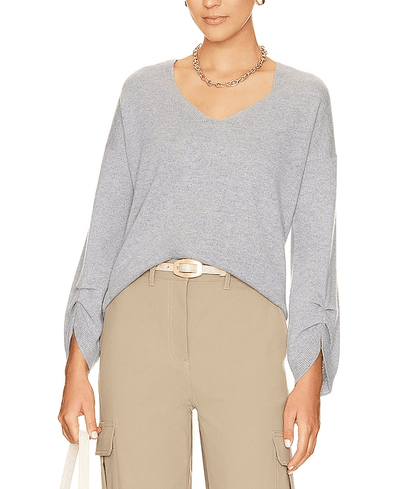 Casimir Pullover In Aura Melange - Image 1