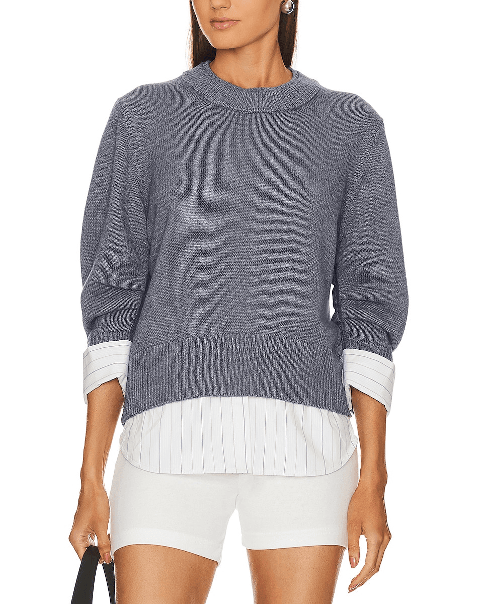 Raya Ruched Crew Looker - Image 1