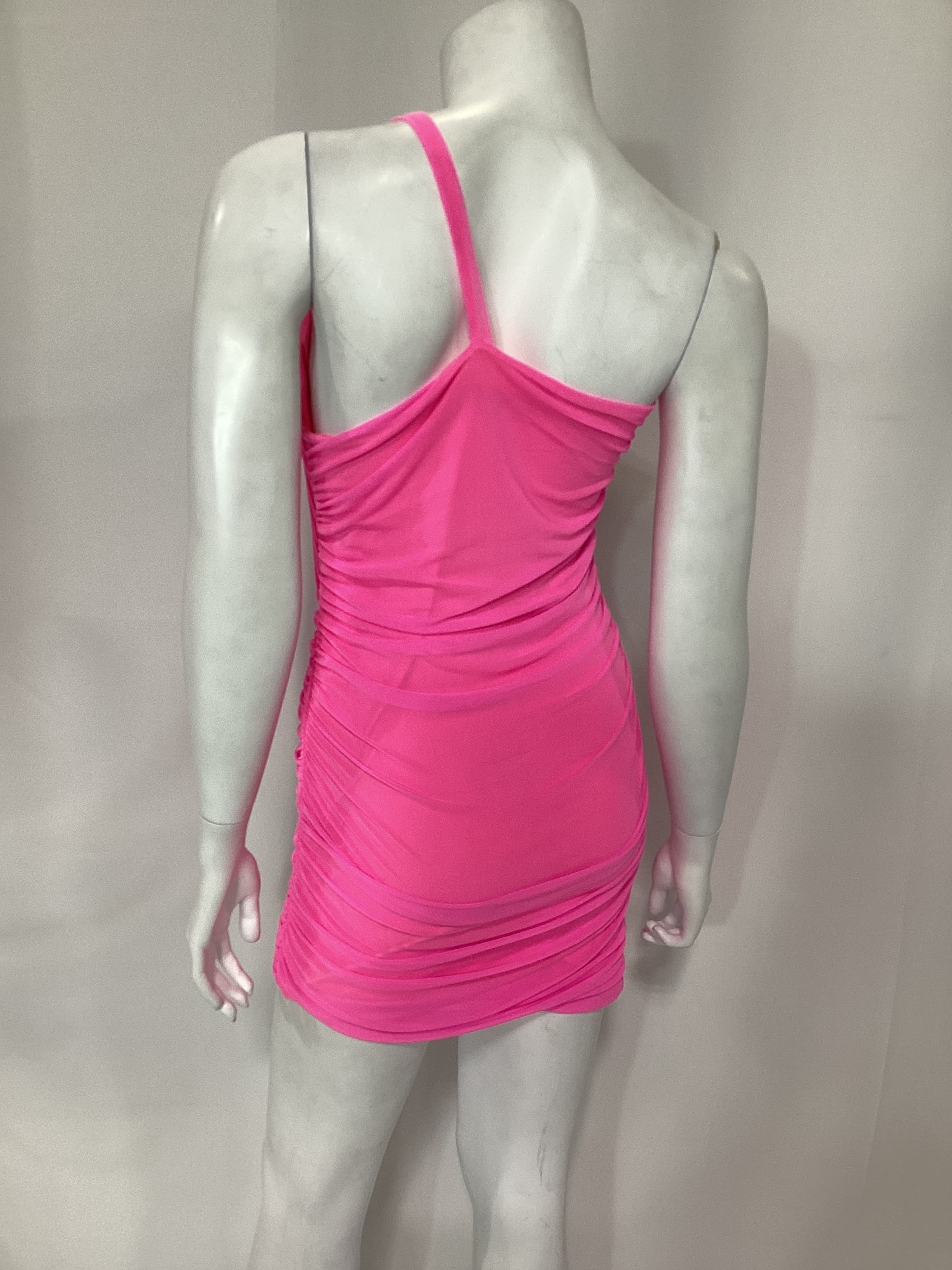 Oakley Dress In Pink - Image 2