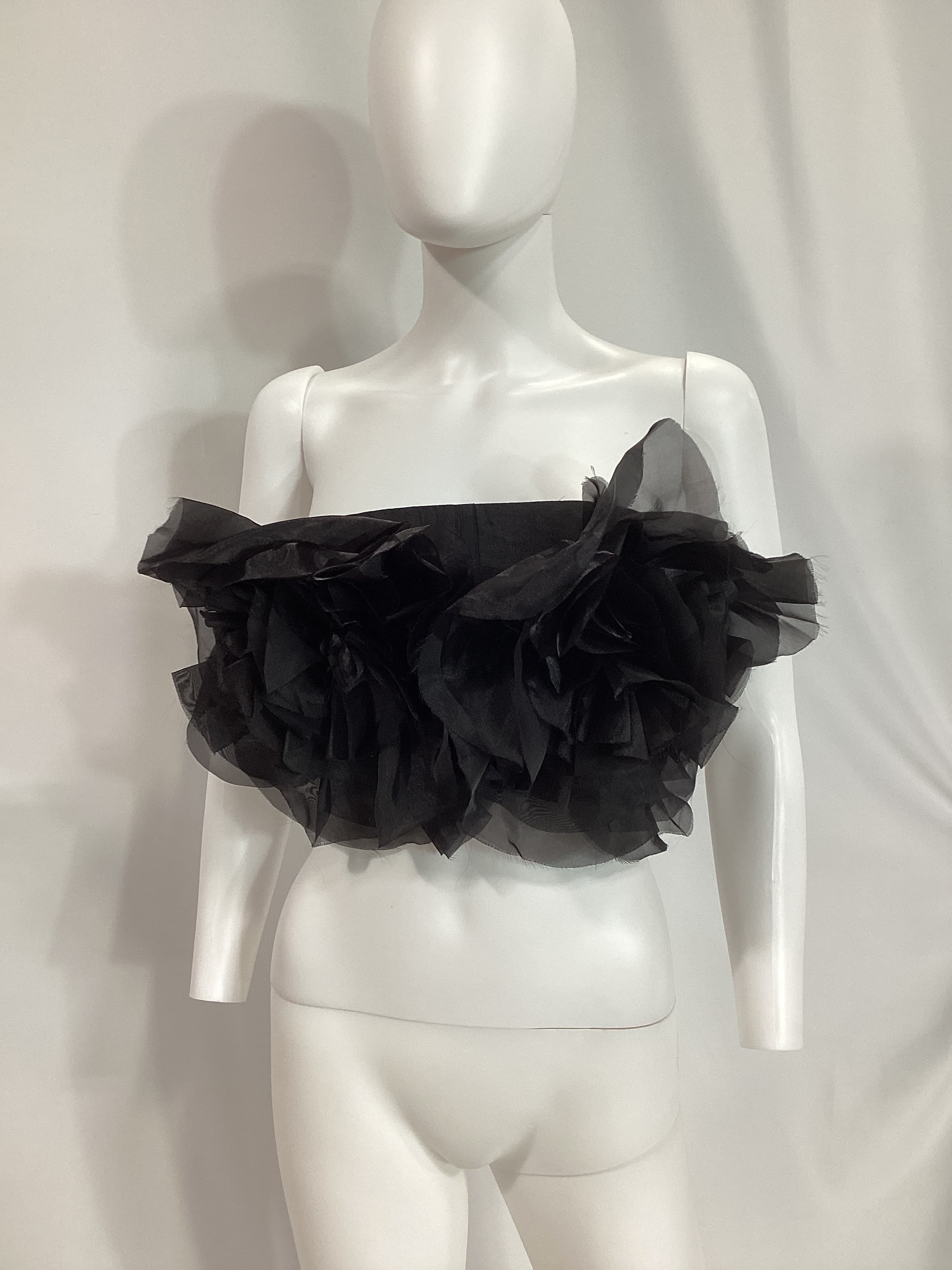 Fleurette Bustier In Black - Image 3