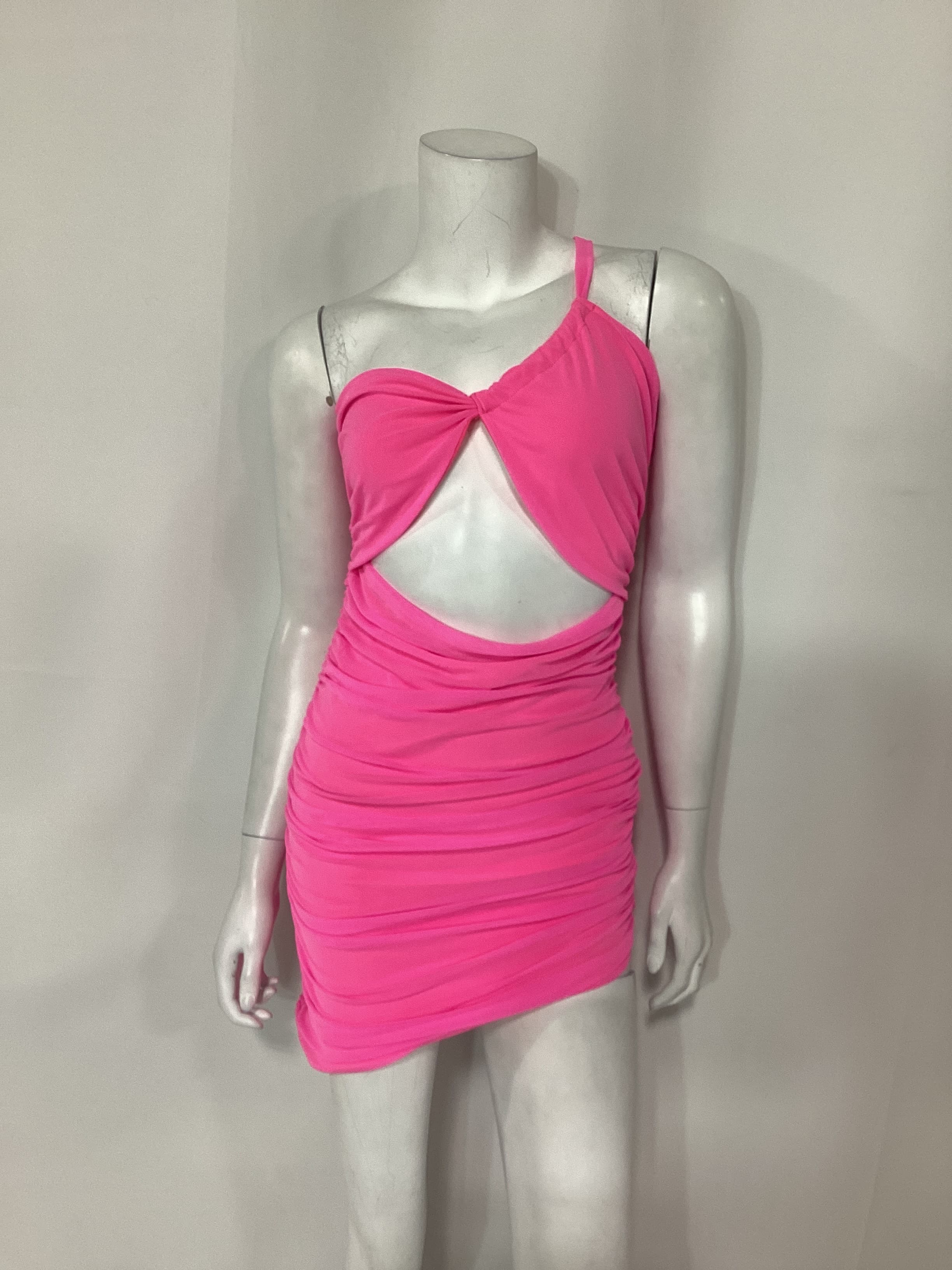 Oakley Dress In Pink - Image 4