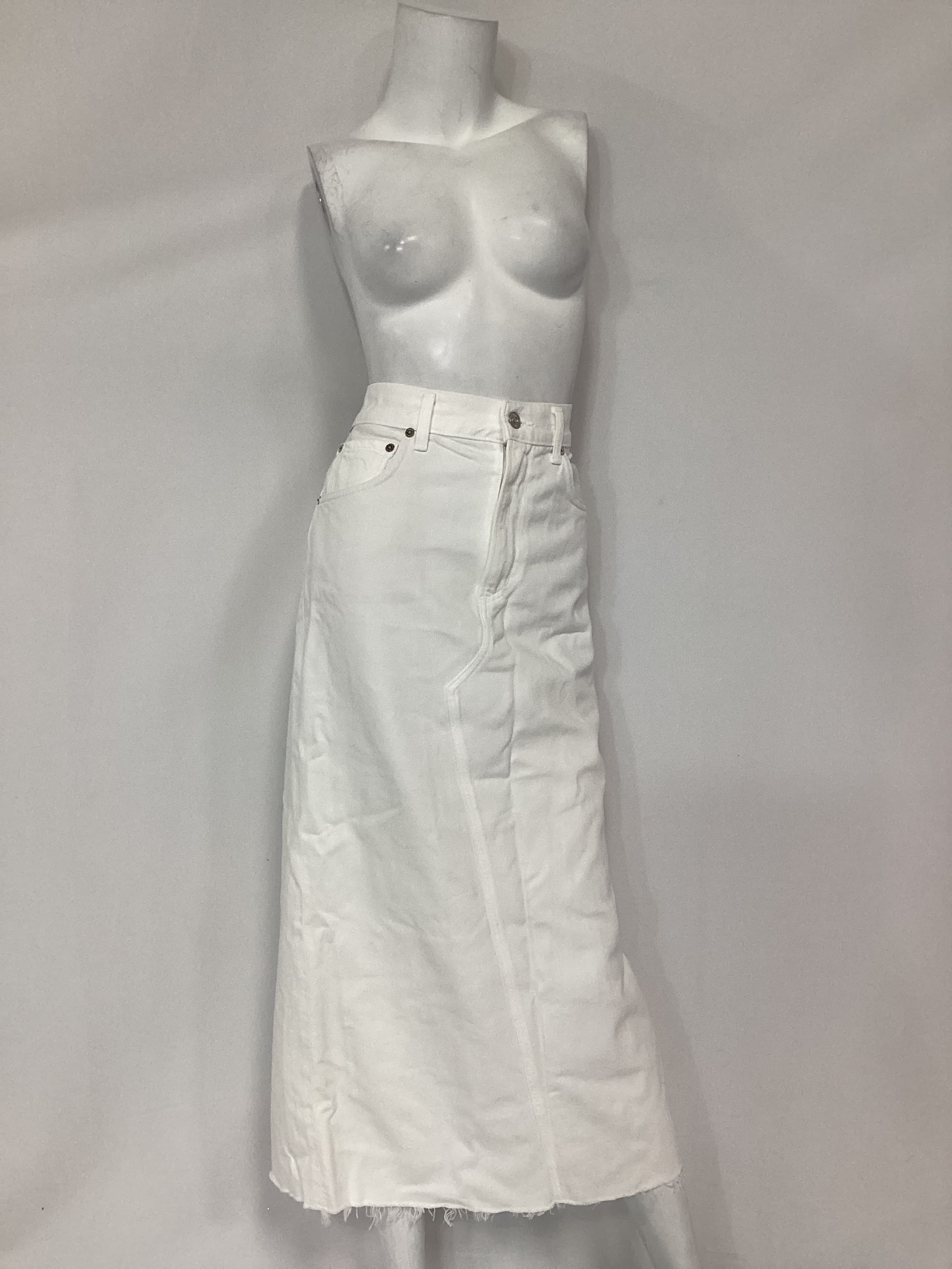 Circolo Reworked Maxi Skirt In Cannoli - Image 2