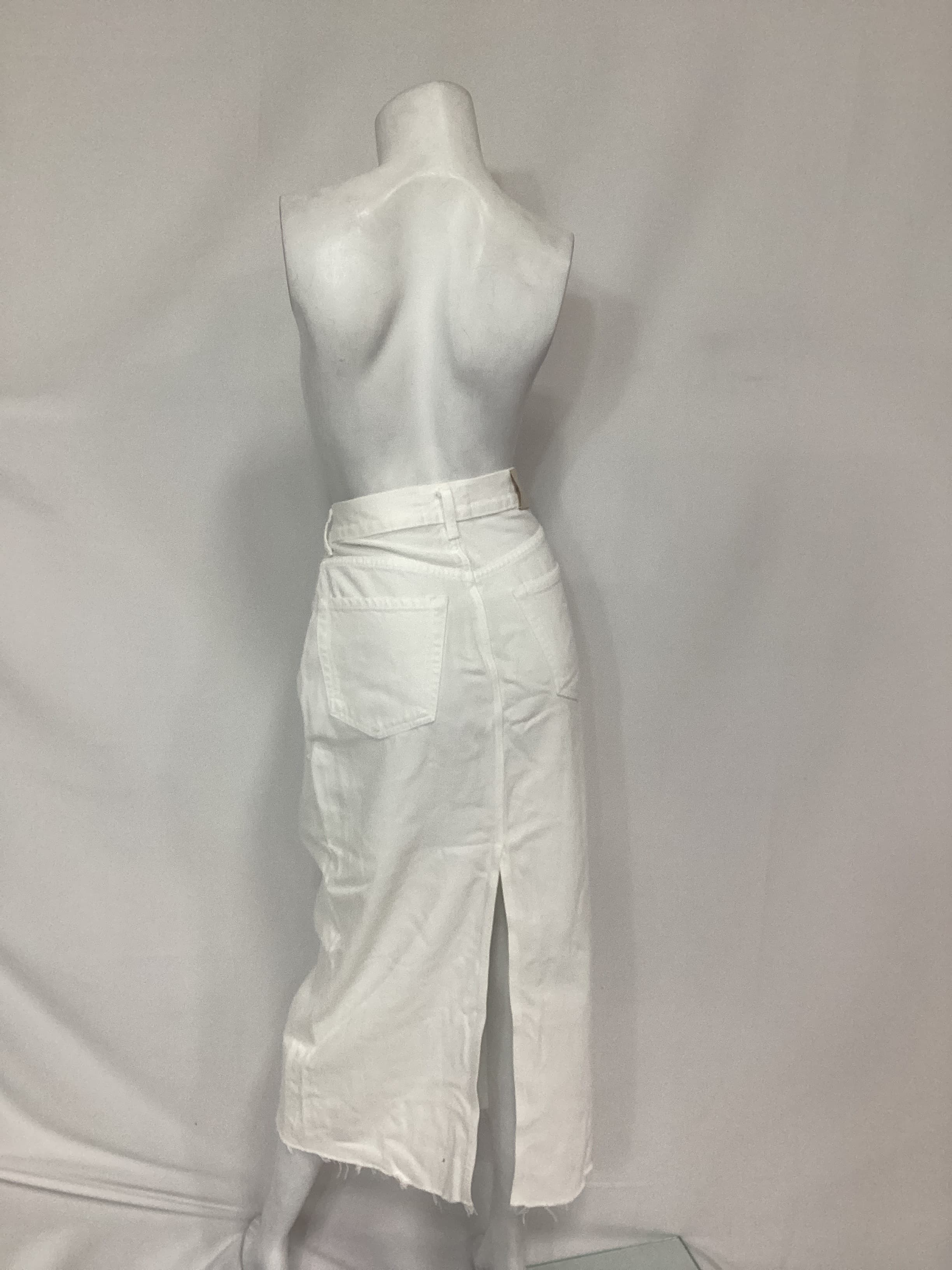Circolo Reworked Maxi Skirt In Cannoli - Image 3