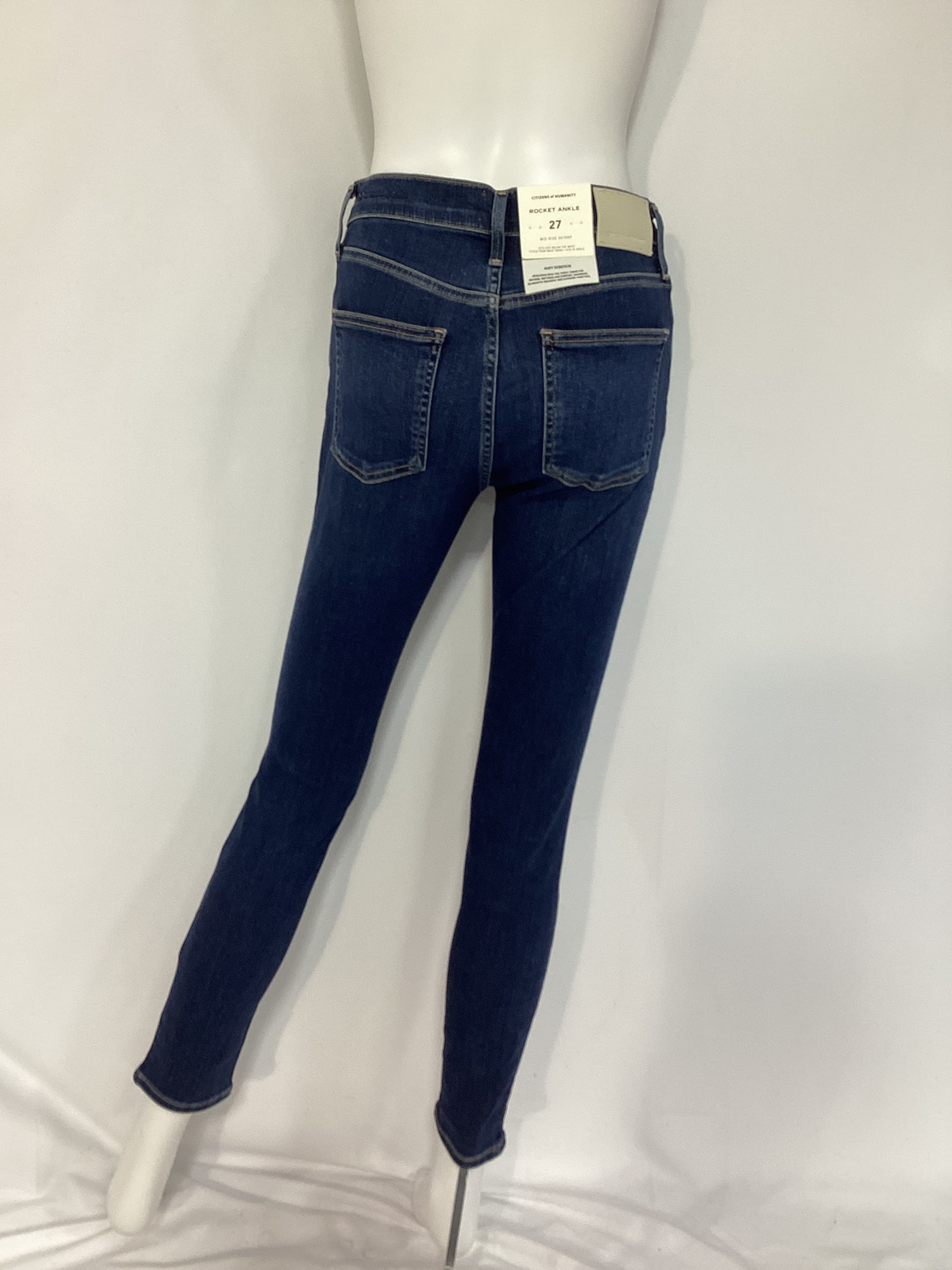 Rocket Ankle Mid Rise Skinny In Courtland - Image 3