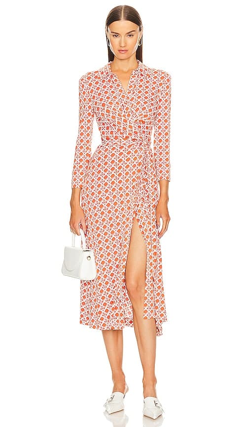 Sana Two Dress In Vintage Cane Marmalade - Image 1