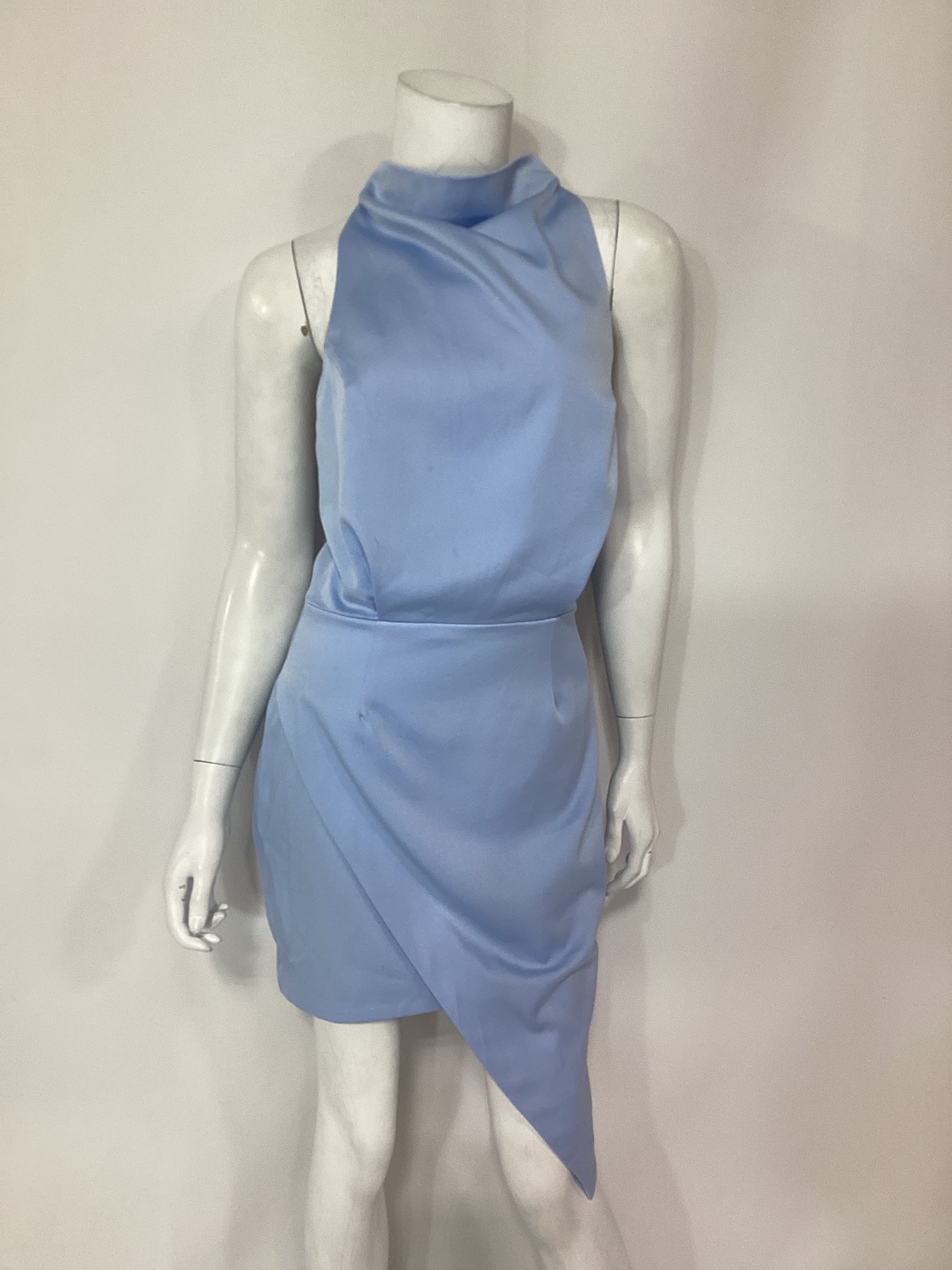 Camo Dress In Baby Blue - Image 3