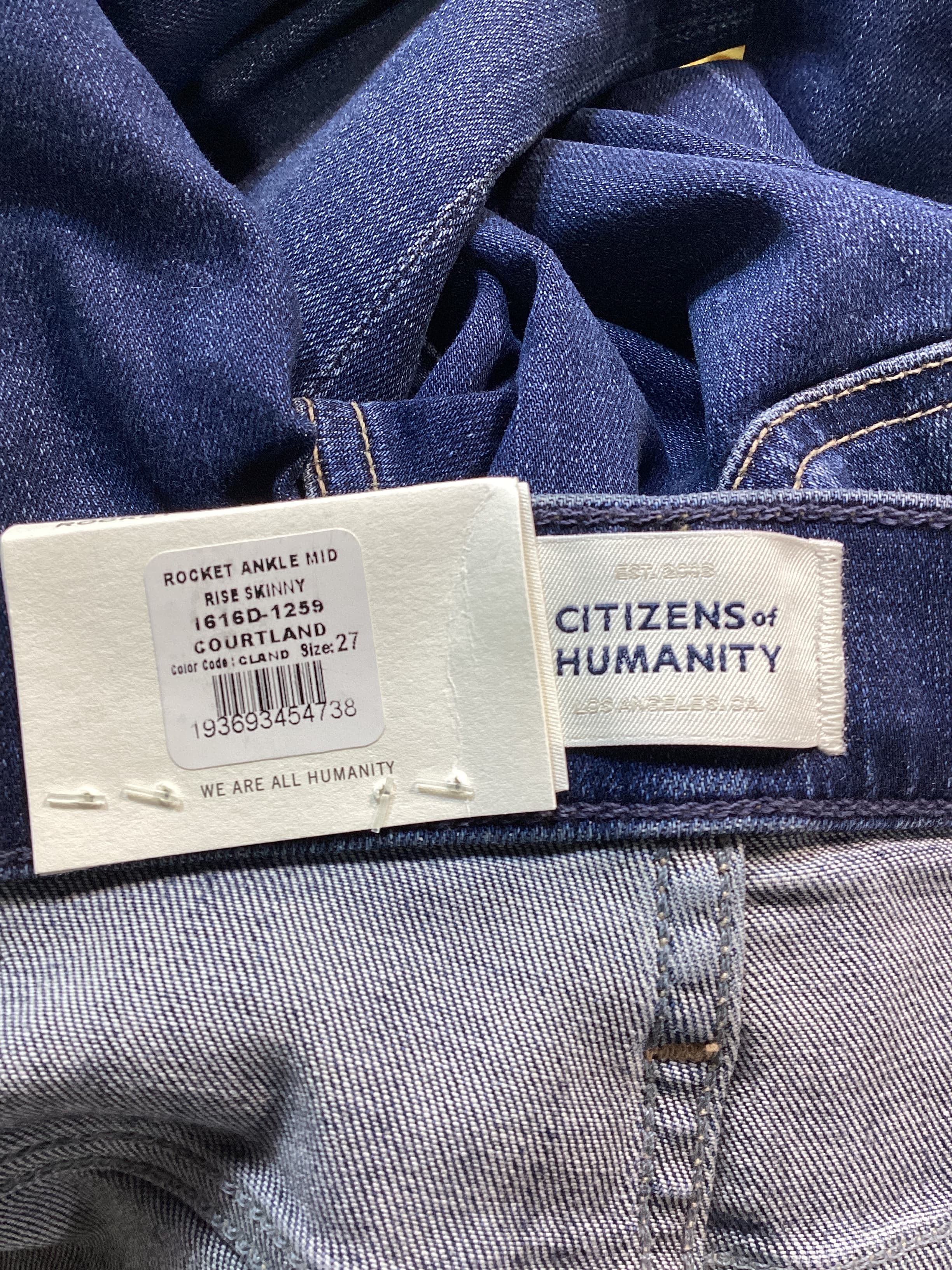 Rocket Ankle Mid Rise Skinny In Courtland - Image 4