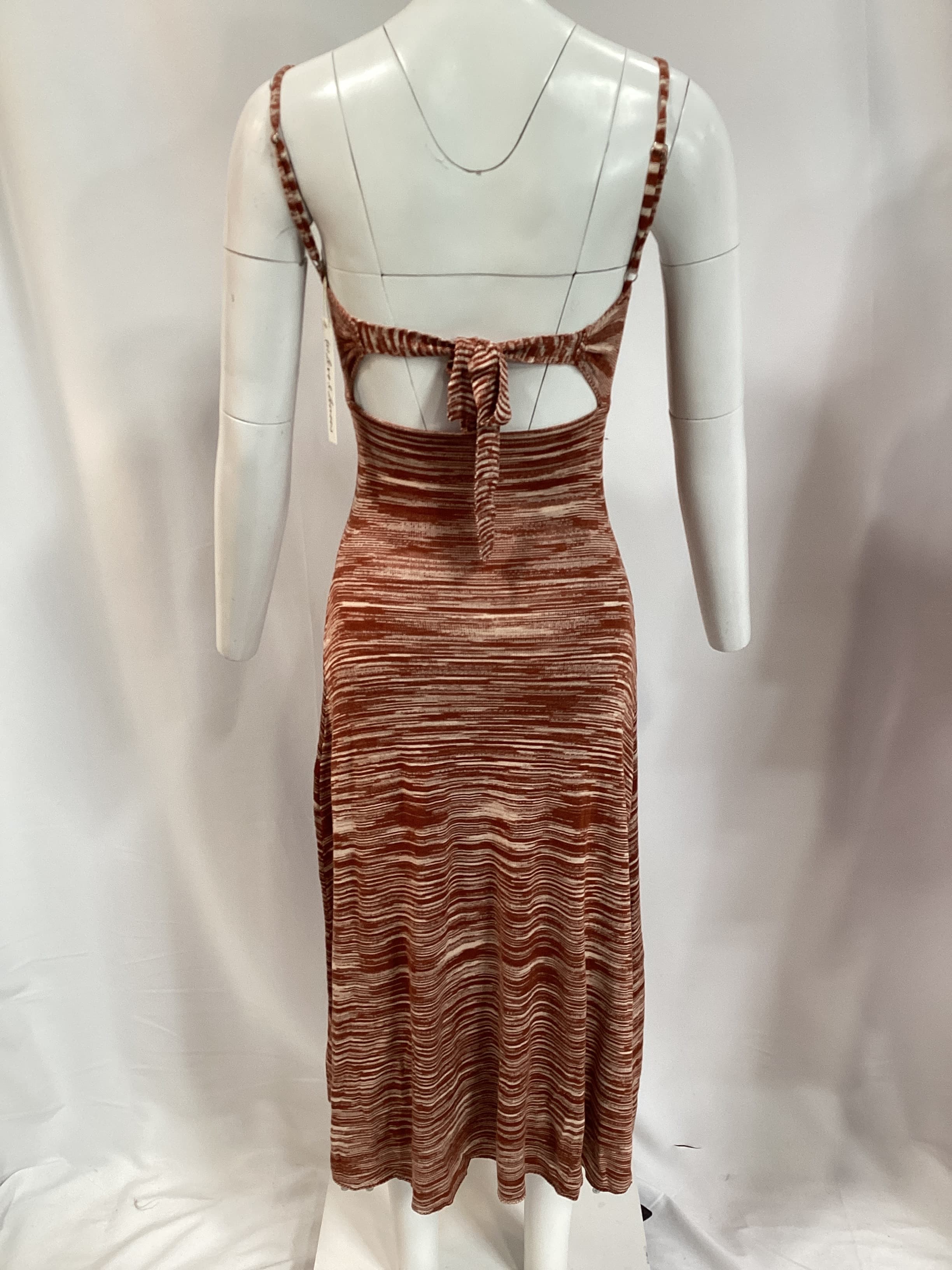 Isabela Midi Dress In Brown - Image 3