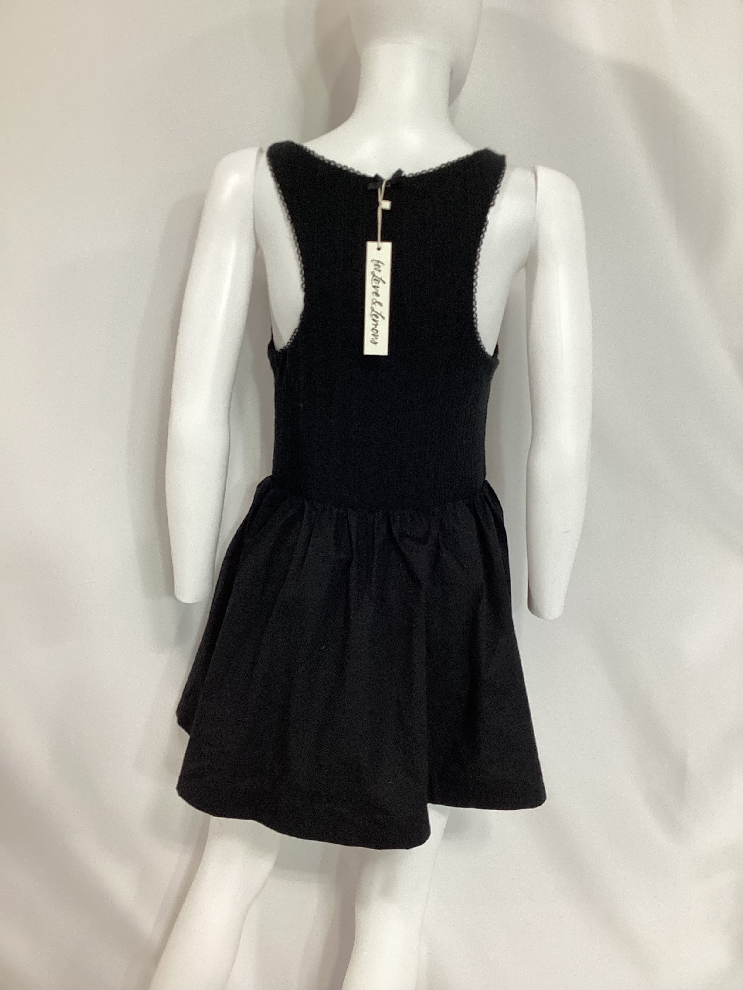 Billie Mini Dress In Black - Image 3