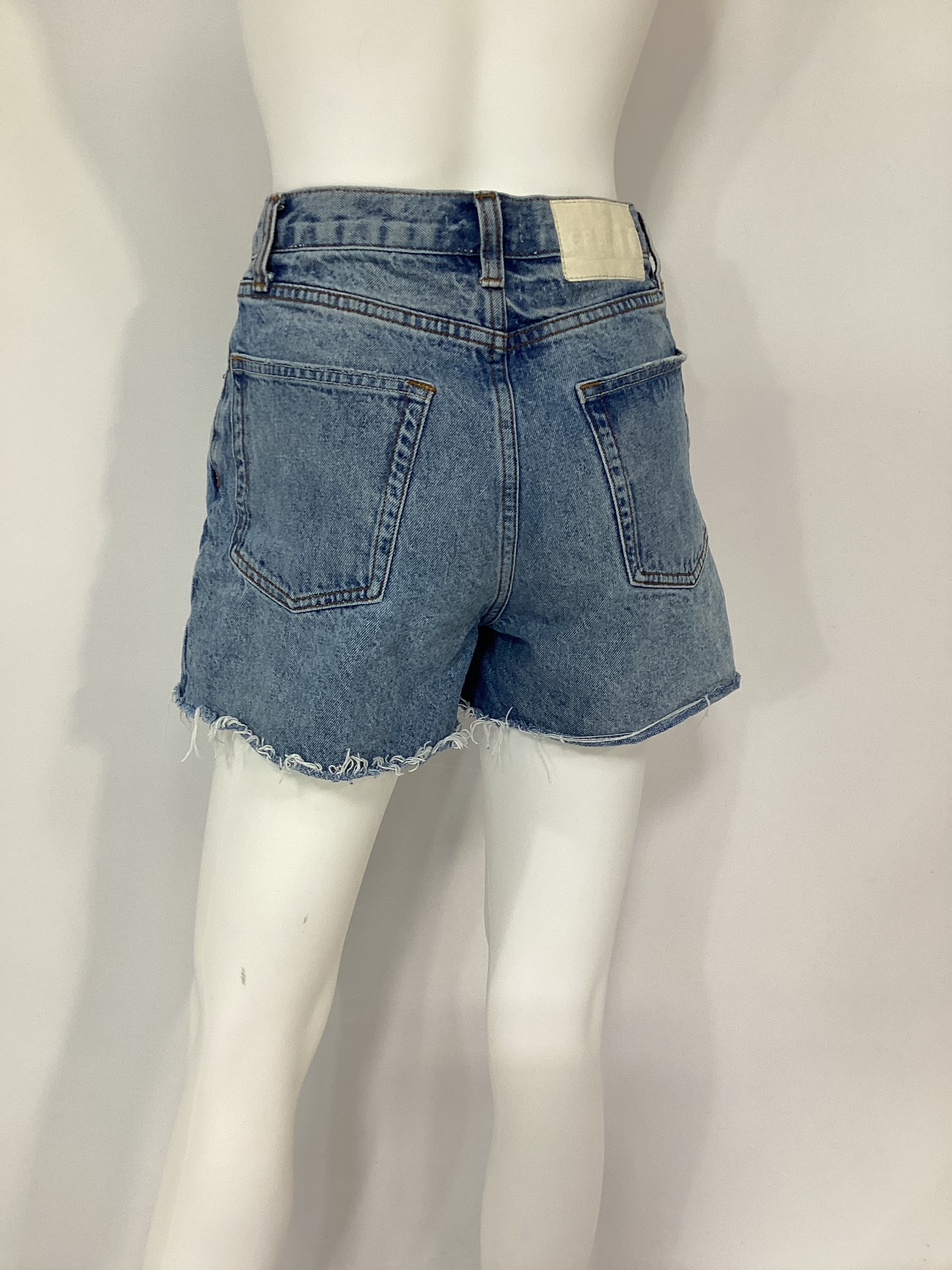 Jules Super High Rise Vintage Short In Wave Hill - Image 2