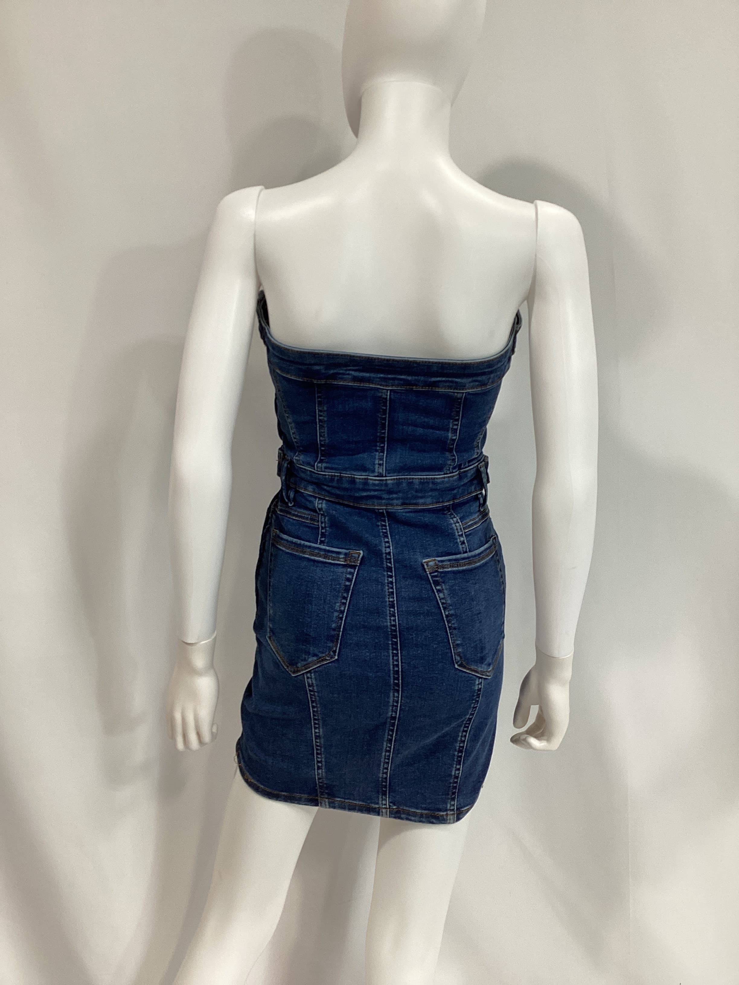 Tube Mini Dress In Indigo594 - Image 2