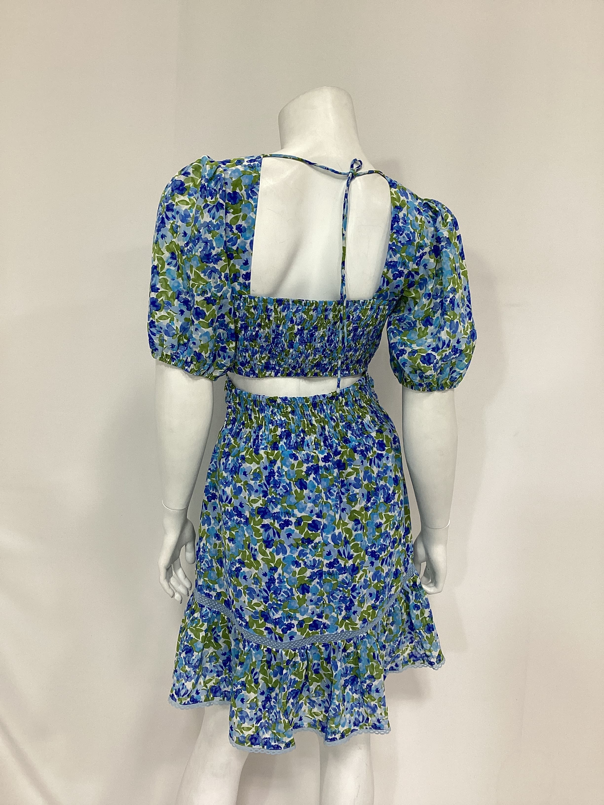 Muna Dress In Azure - Image 2
