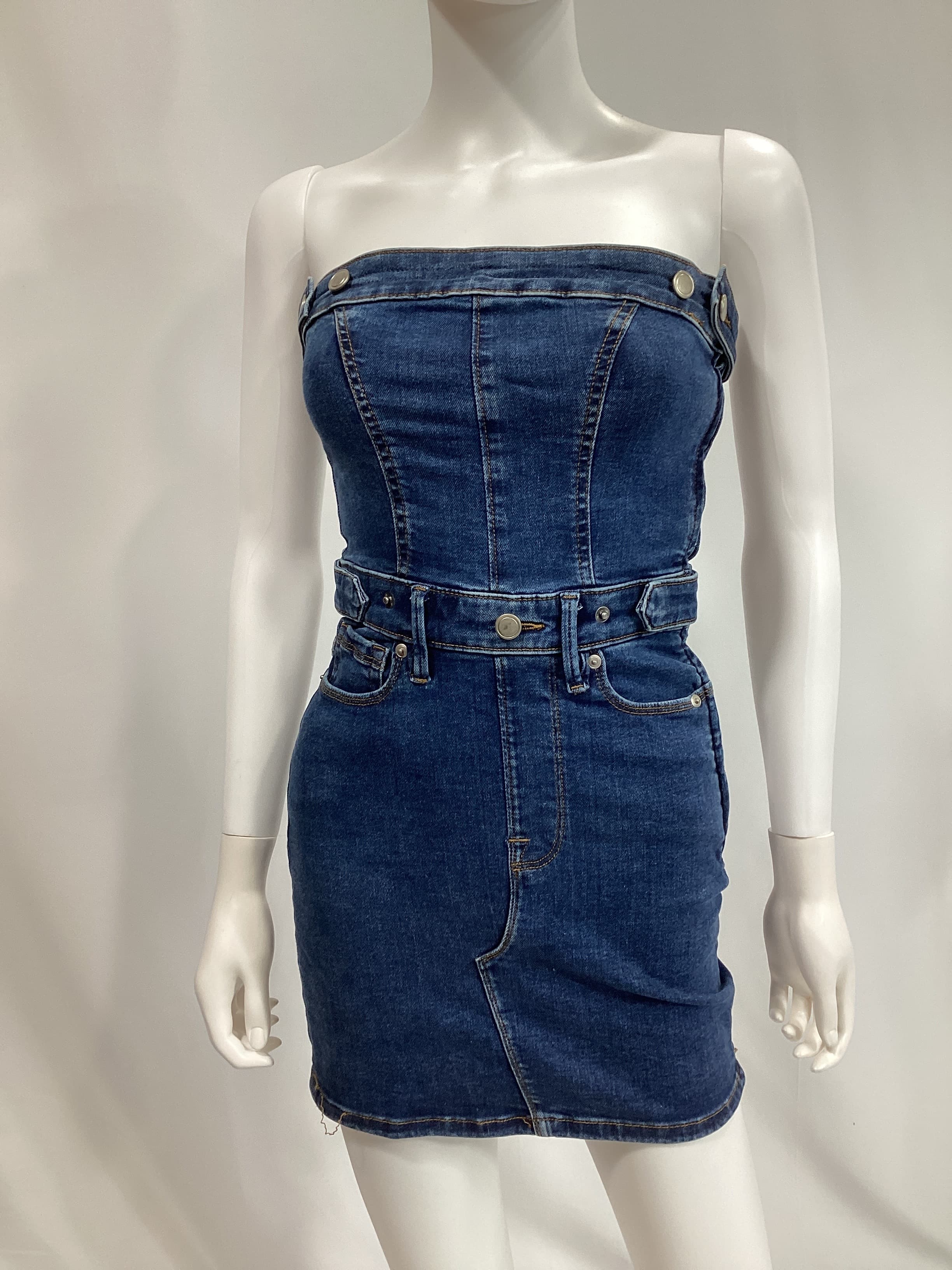 Tube Mini Dress In Indigo594 - Image 4