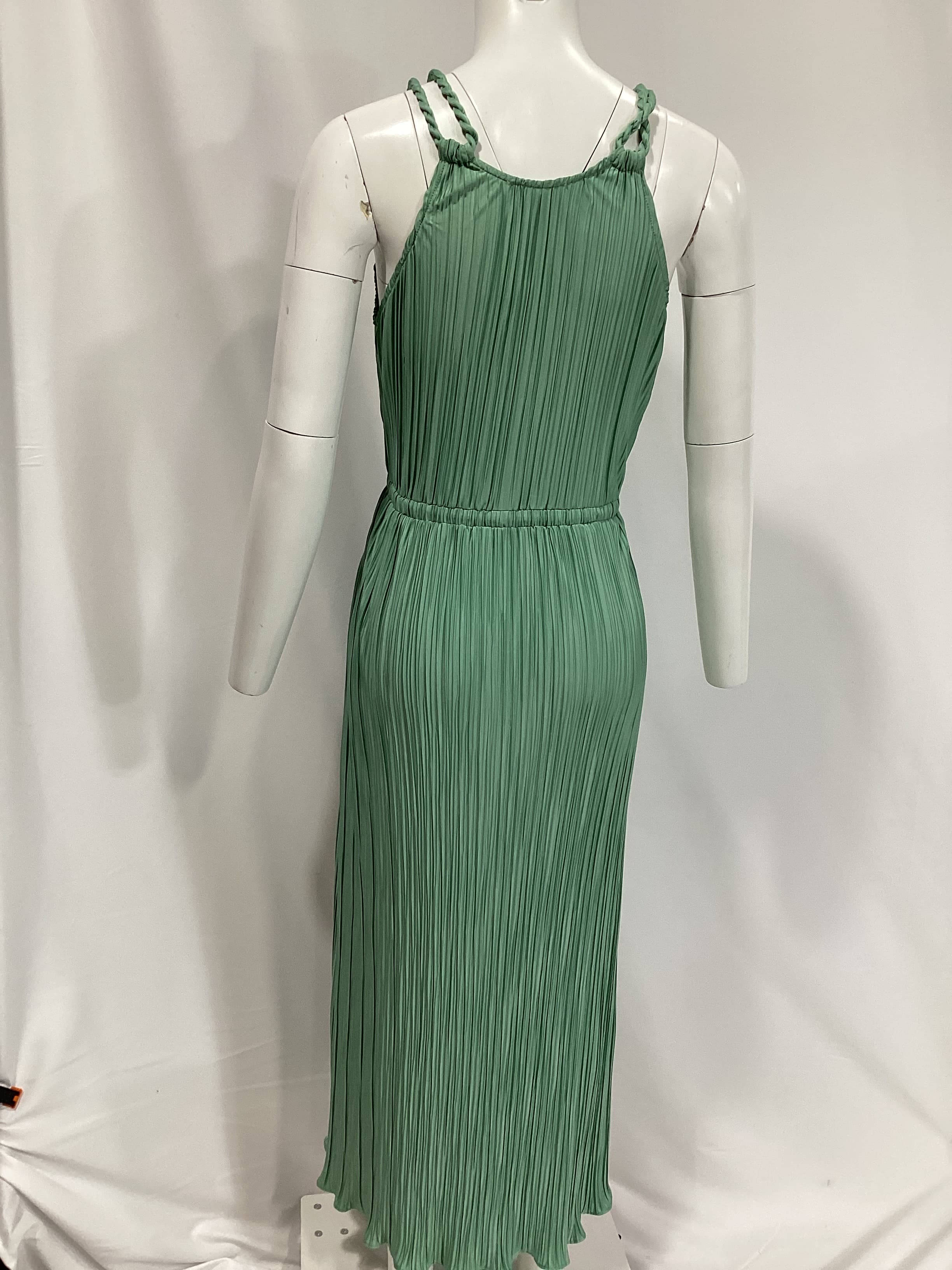 Zelda Dress In Jade - Image 2