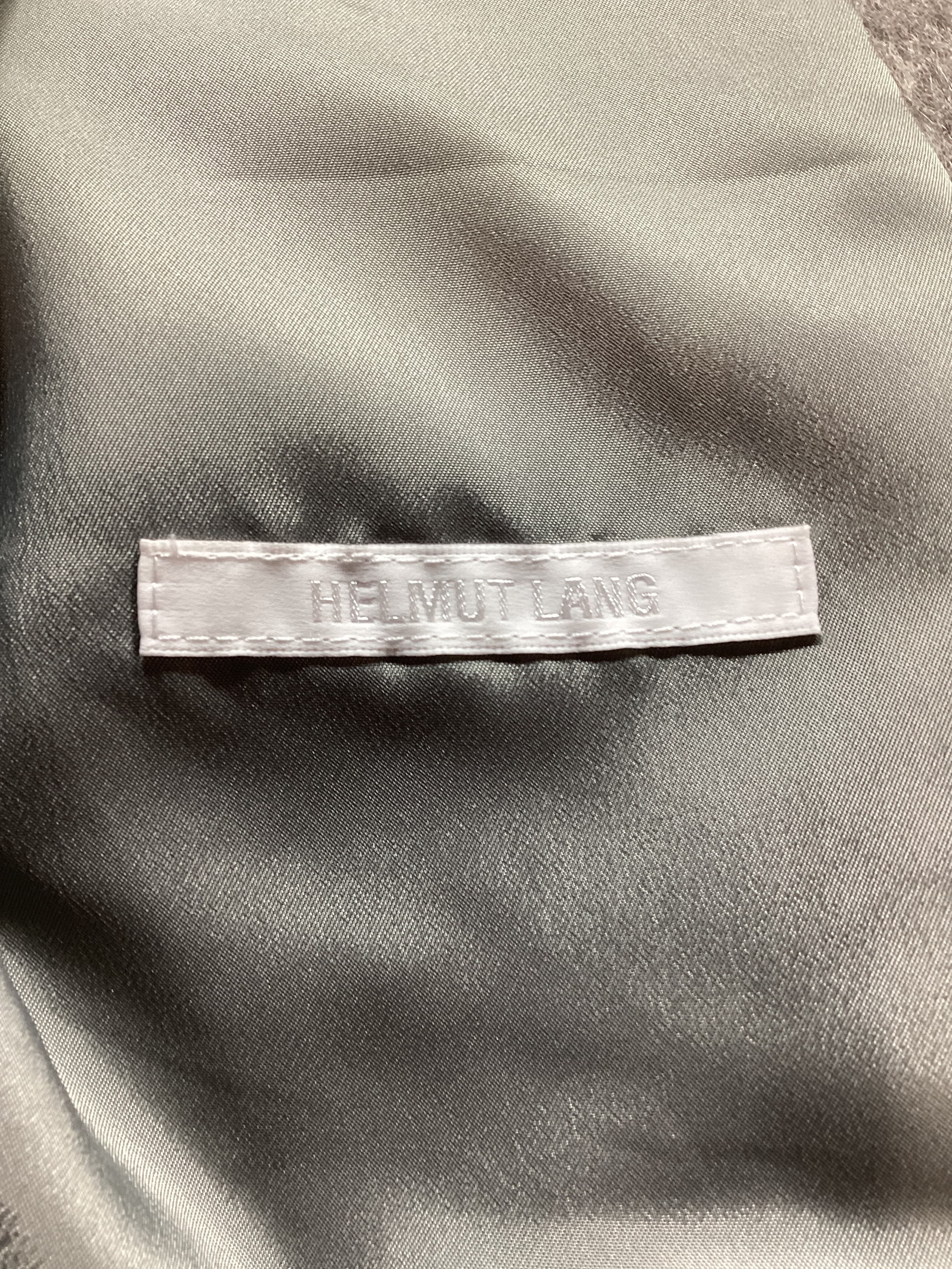 Oversized Blazer In Grey Melange - Image 4