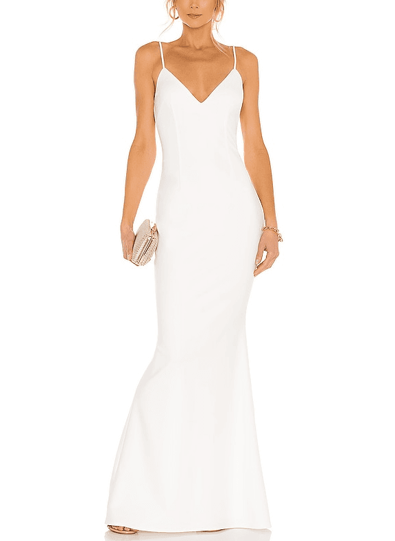 Bambina Gown In Ivory - Image 1
