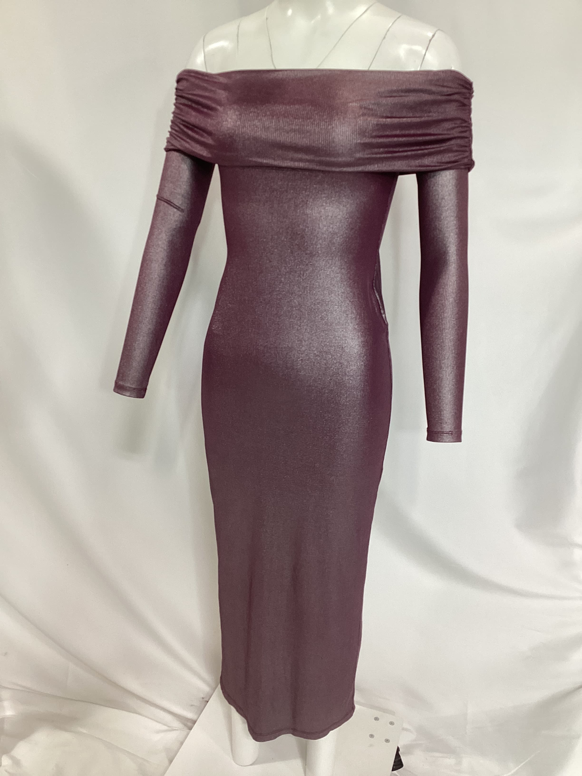 House Of Harlow 1960 X Revolve Laurine Dress In Burgundy - Image 4