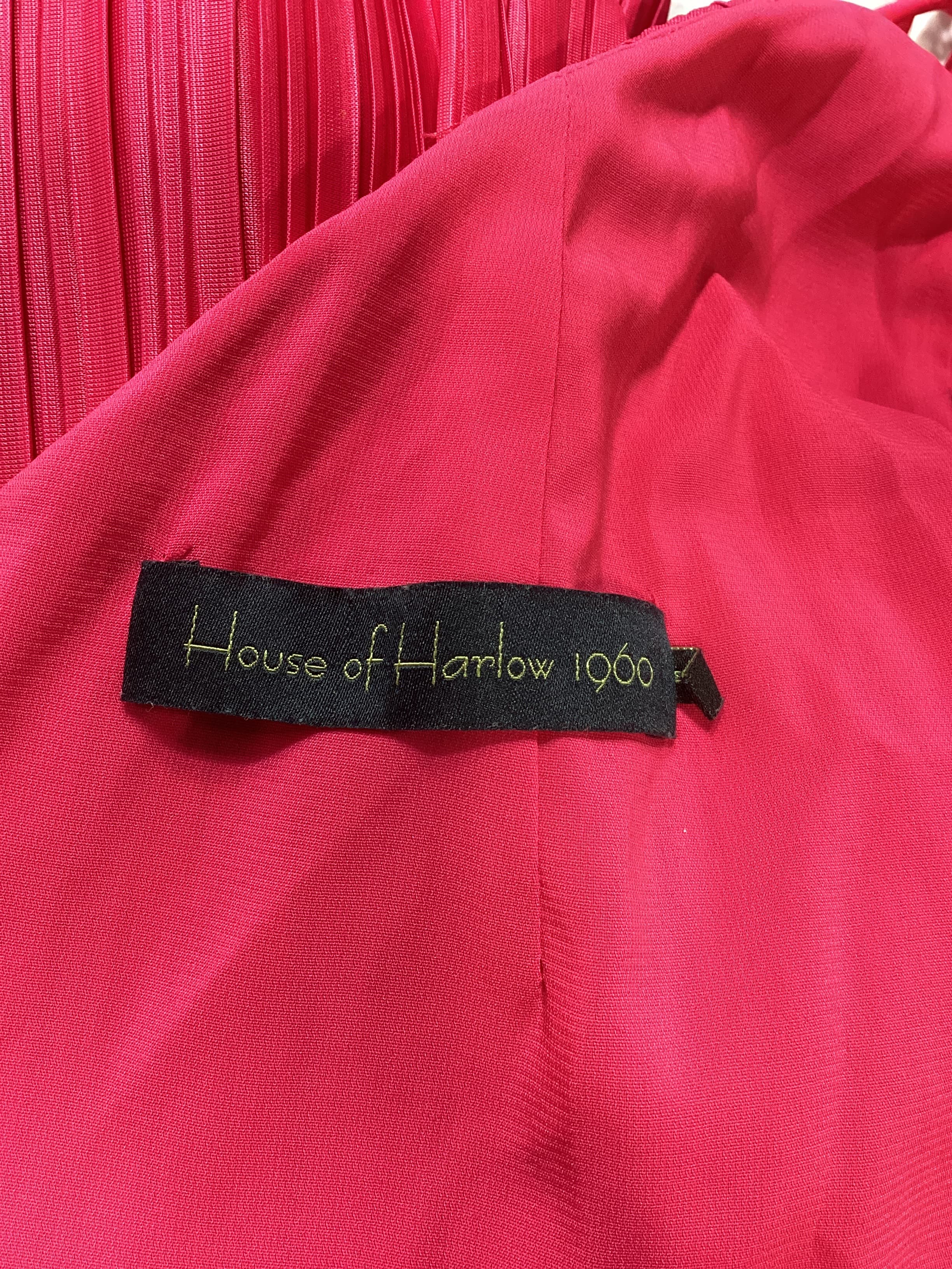 House Of Harlow 1960 X Revolve Frederick Dress In Bright Pink - Image 3