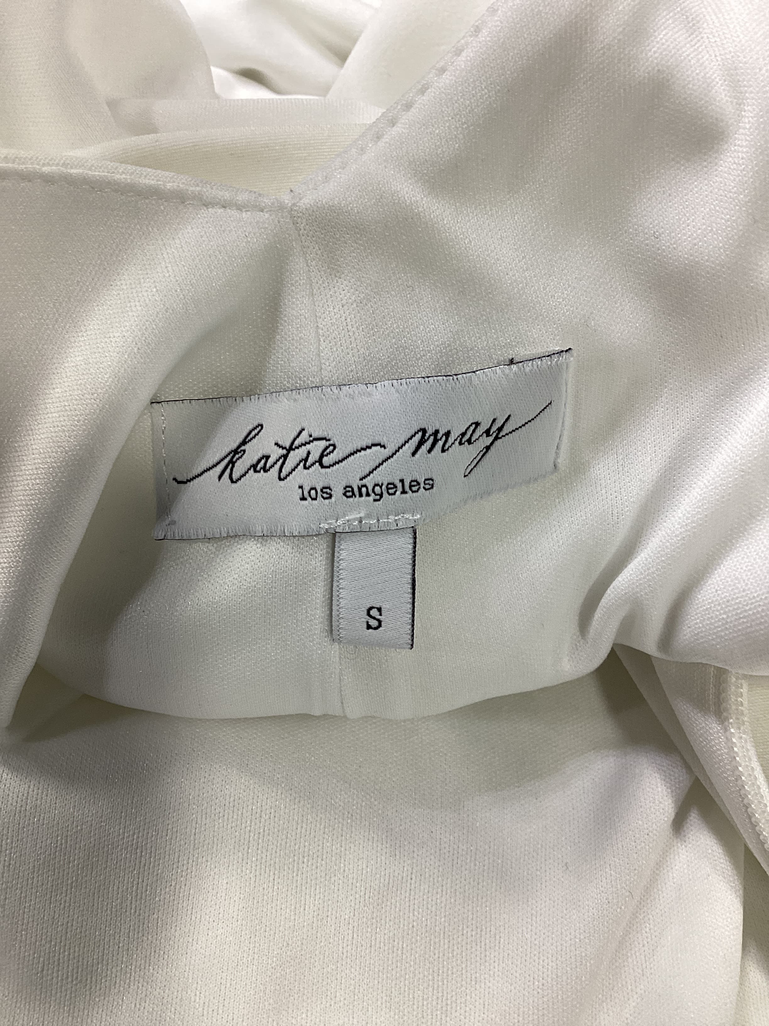 Ashun Dress In Ivory - Image 4