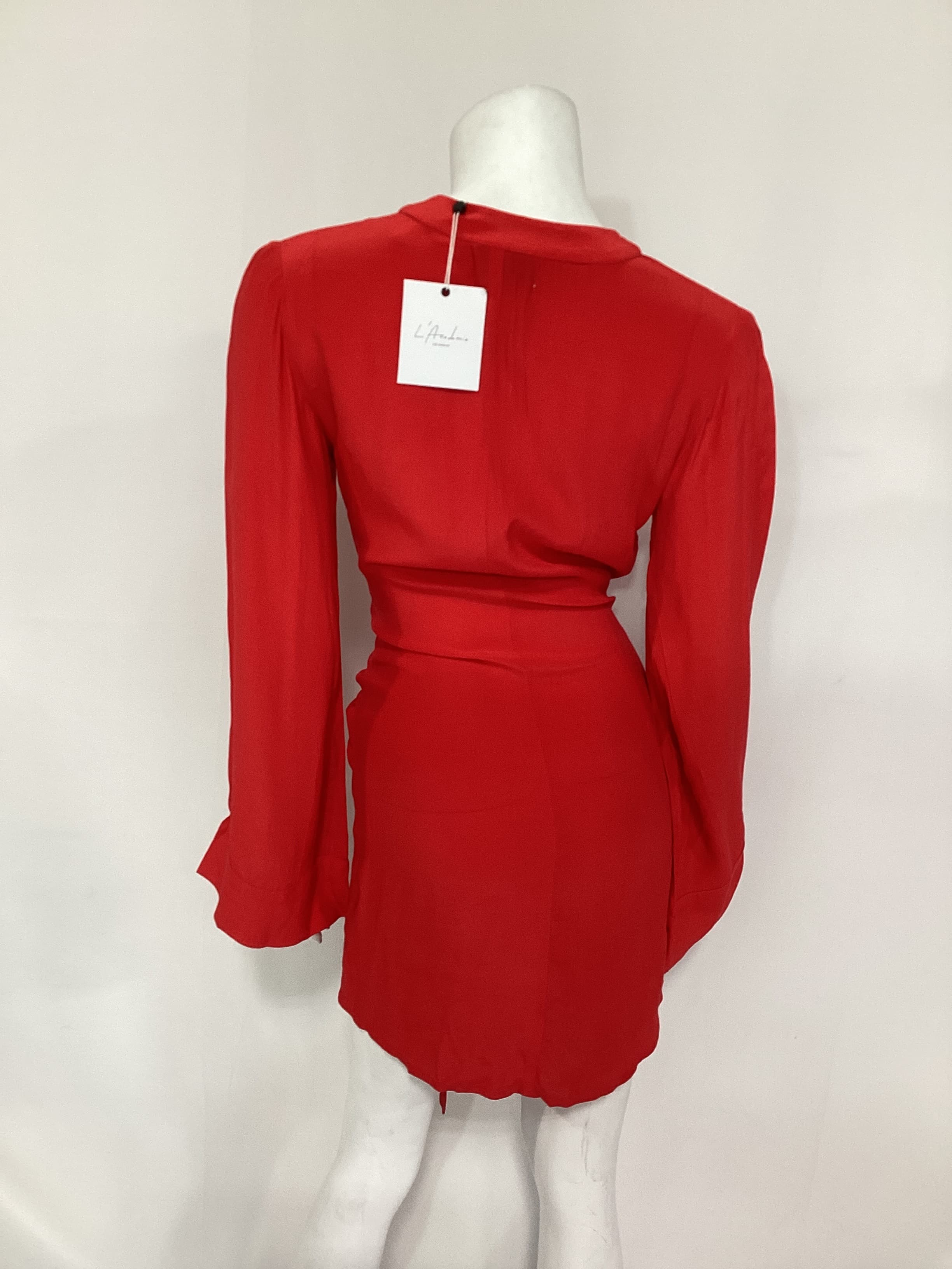 The Janeiro Mini Dress In Red - Image 2