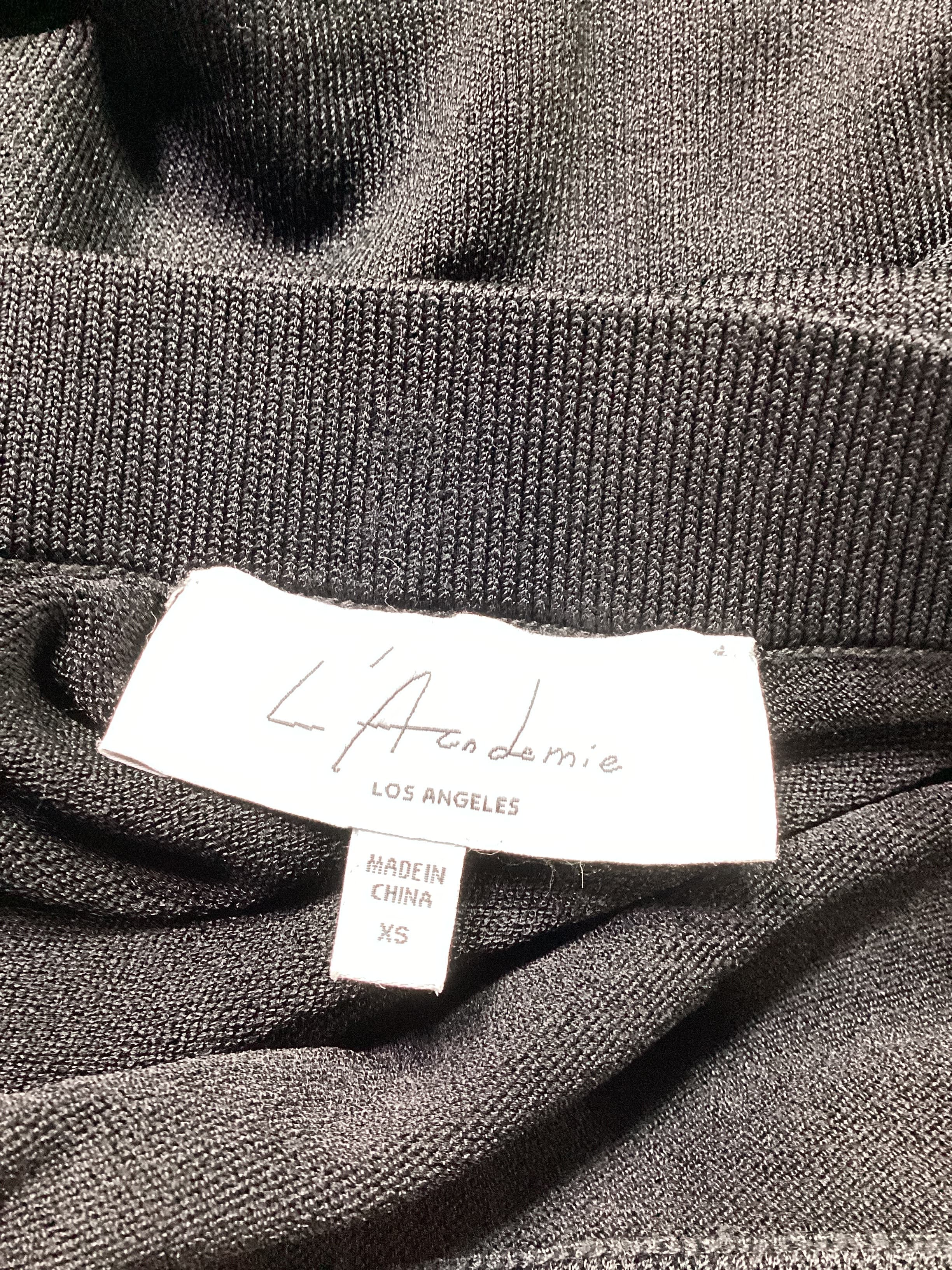 Jalea Maxi Knit Skirt In Black - Image 4