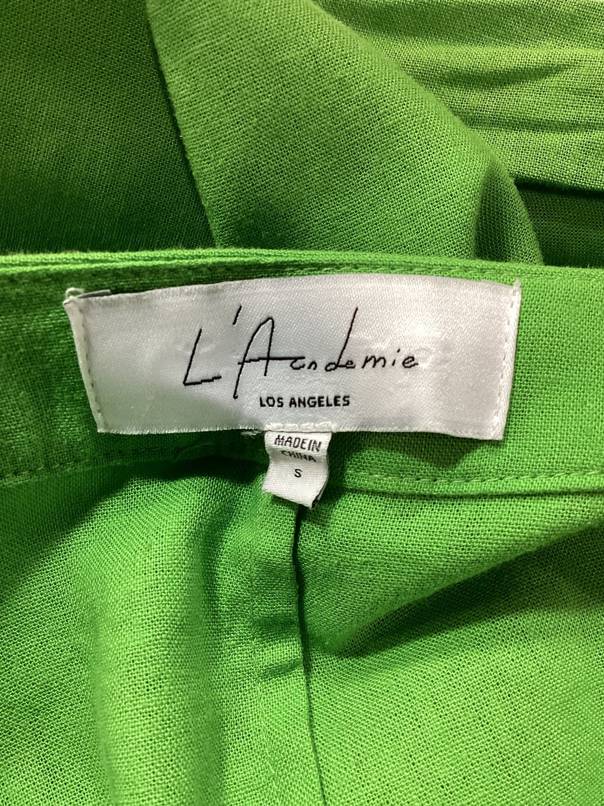 The Janeiro Mini Dress In Lime - Image 4