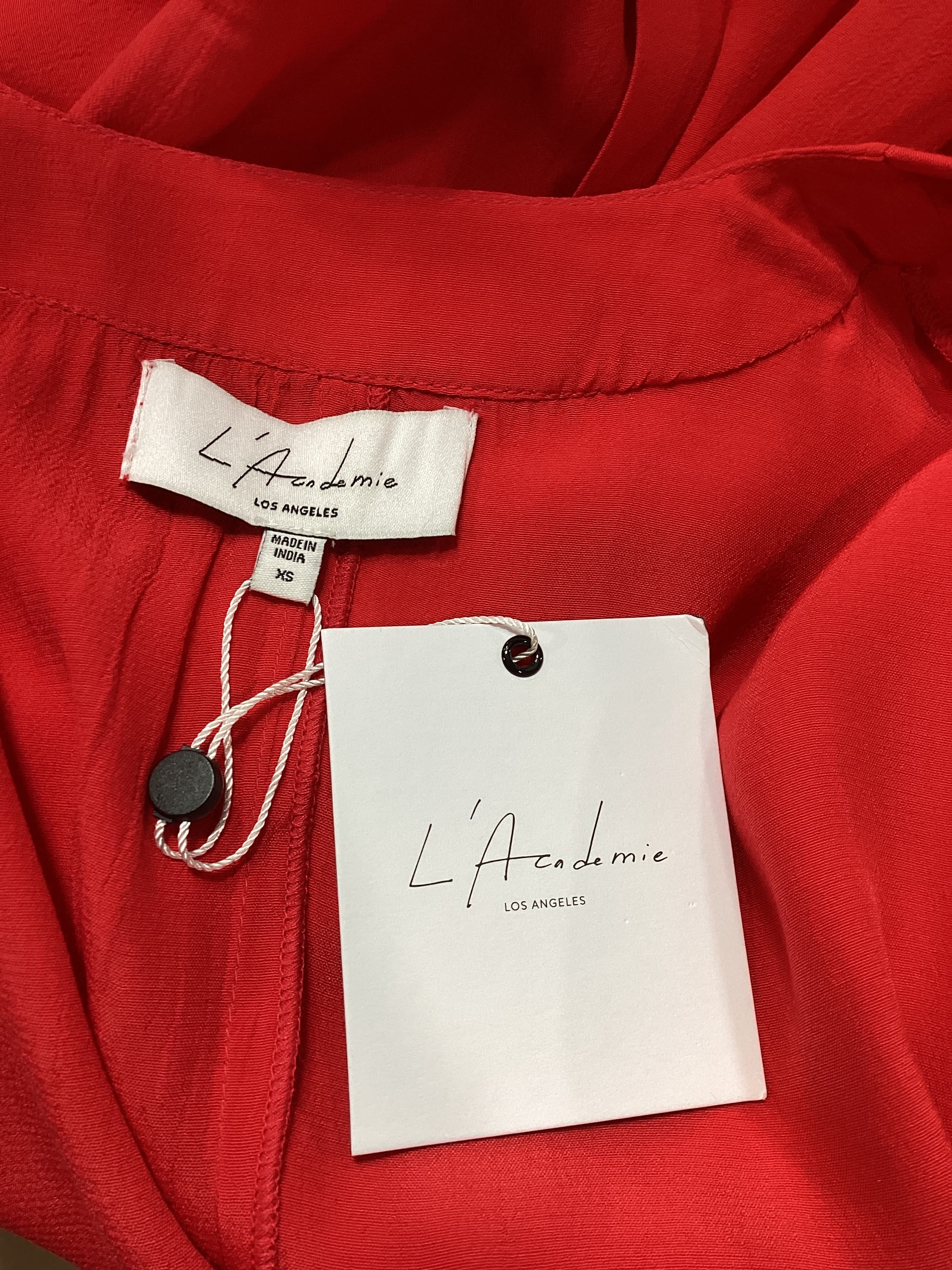The Janeiro Mini Dress In Red - Image 4