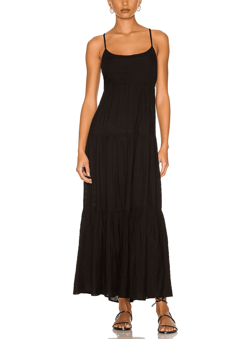 Santorini Dress In Black - Image 1