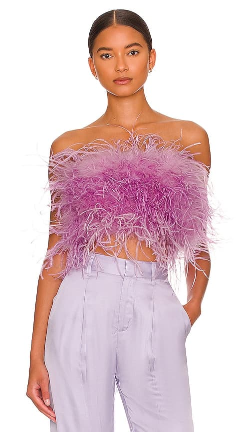 Zaina Top In Lilac - Image 1
