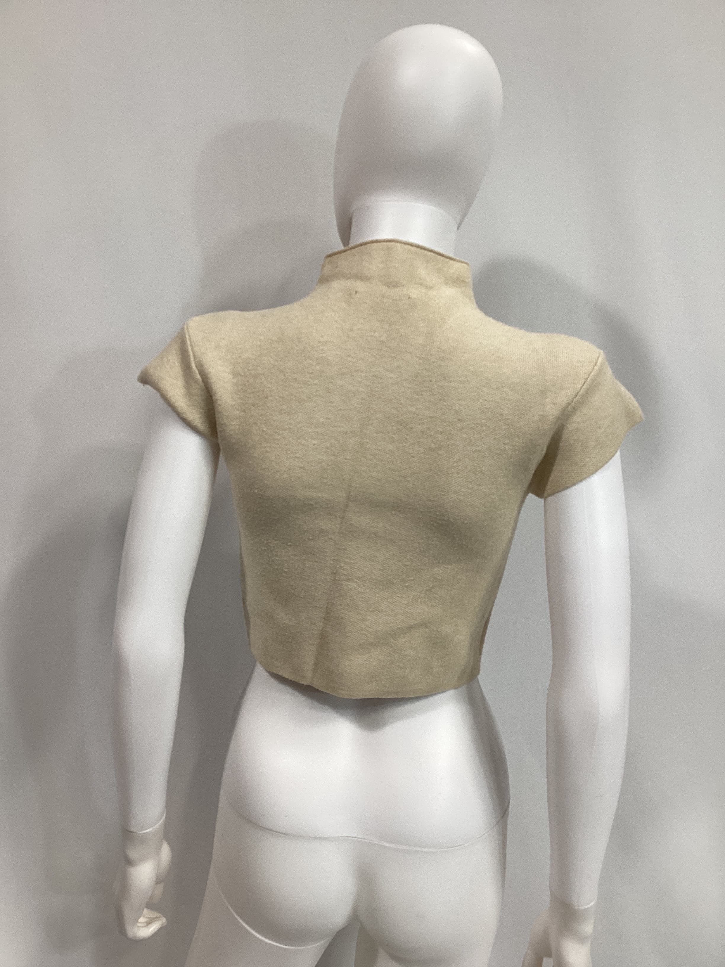 Rumi Short Sleeve Sweater In Bone - Image 2
