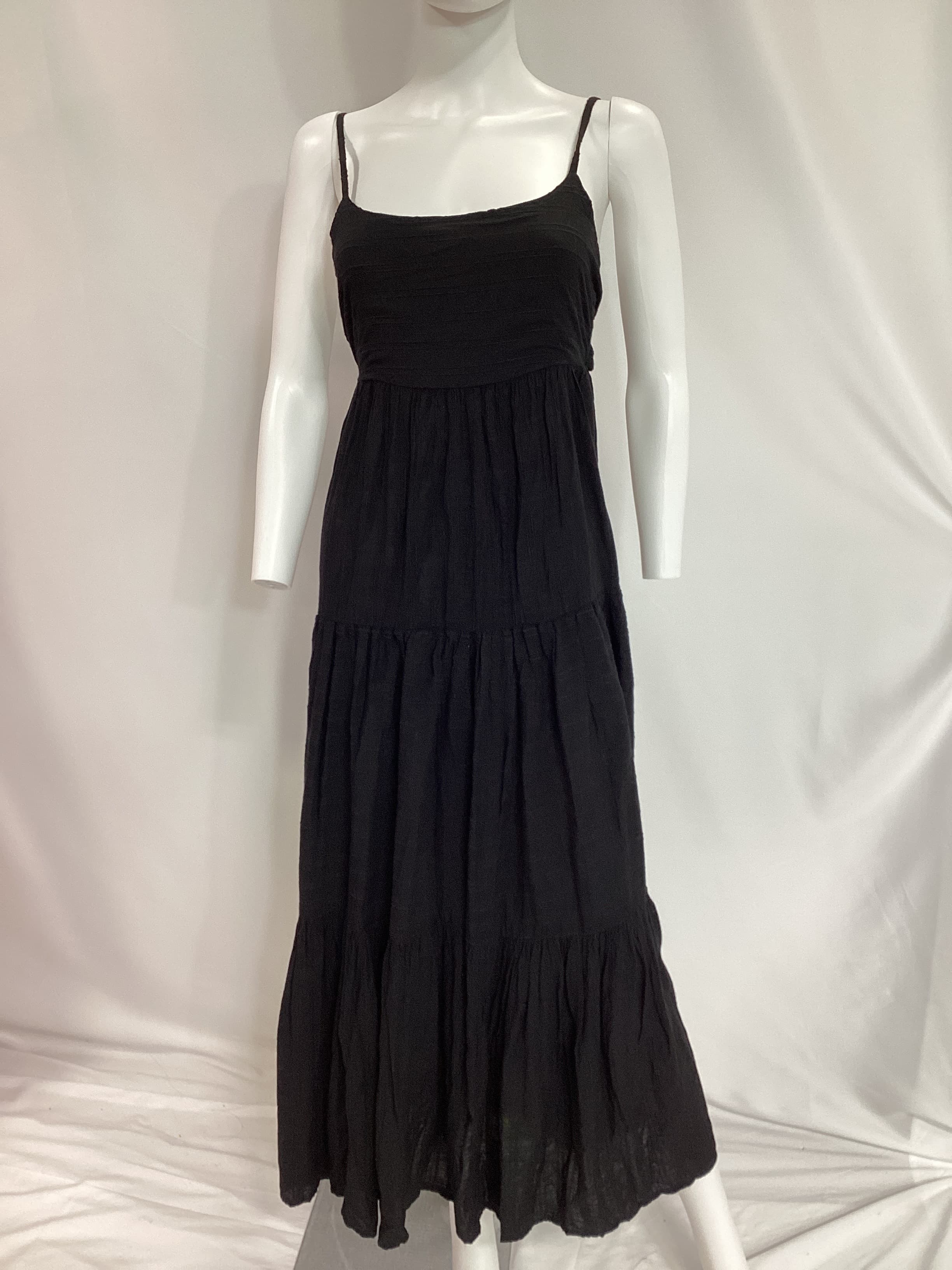 Santorini Dress In Black - Image 3
