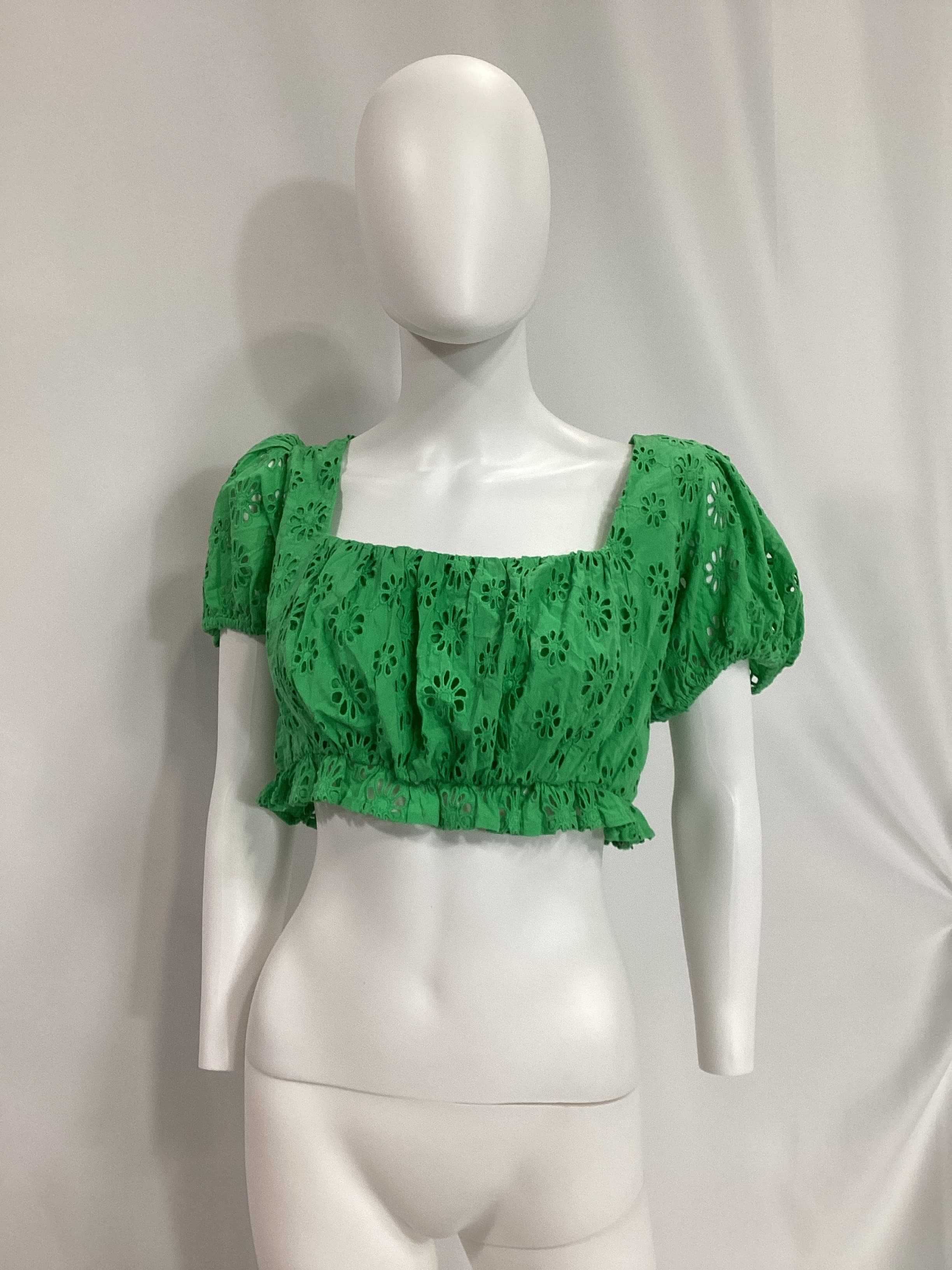 Leah Top In Green - Image 4