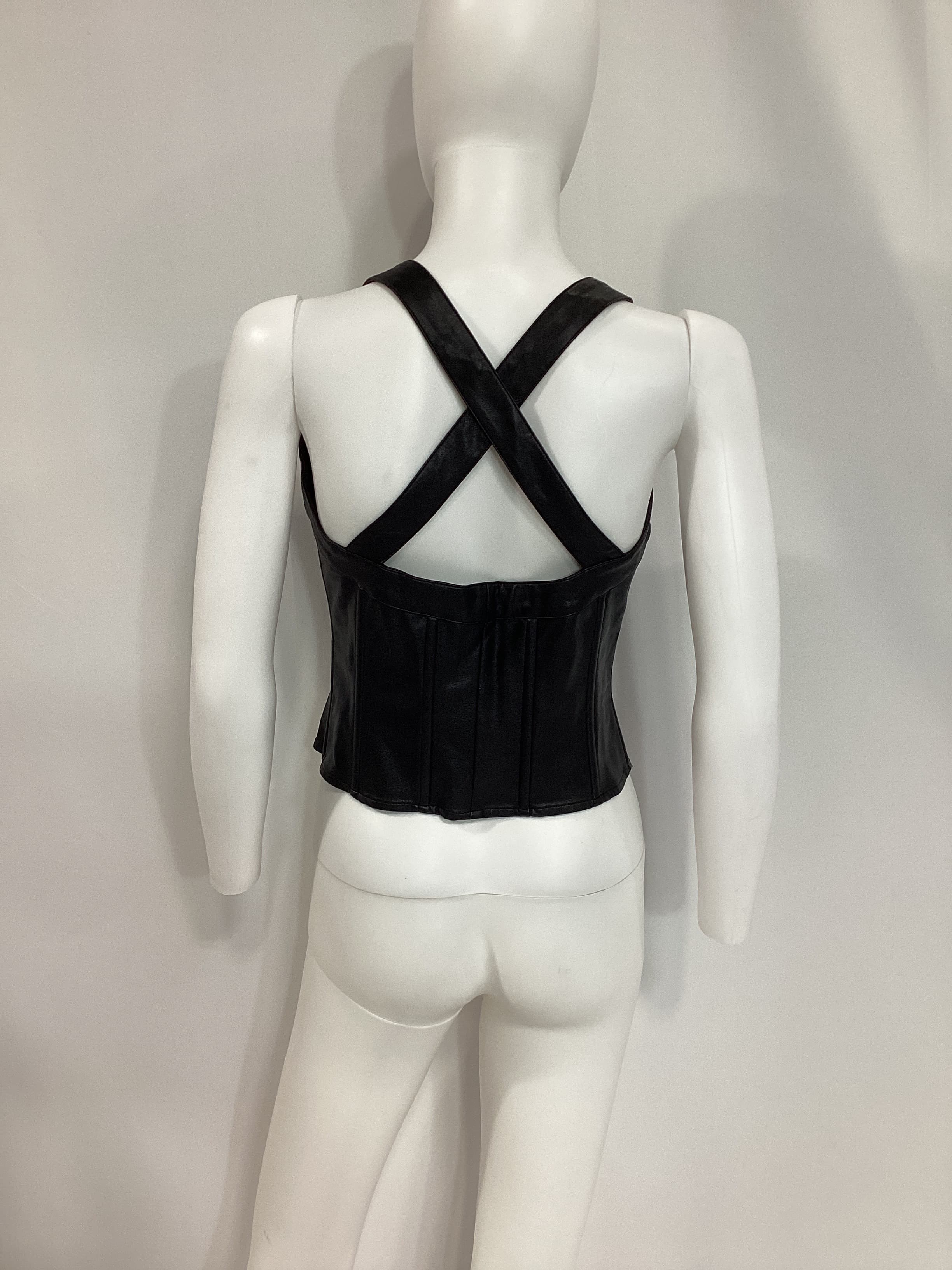 Valda Corset In Black - Image 2