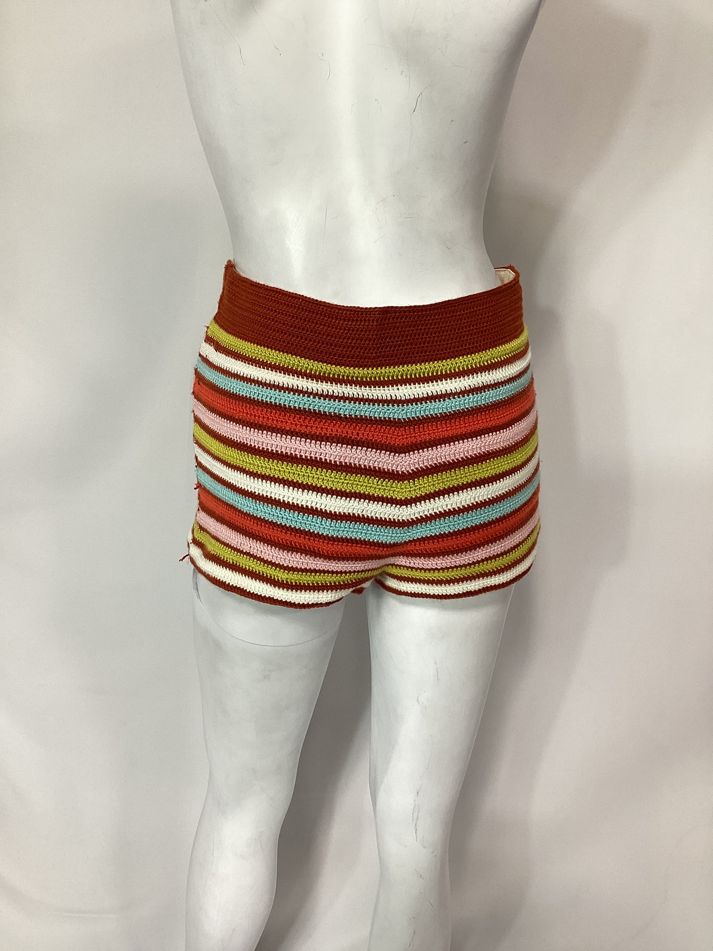 Crochet Short In Multicolor - Image 2