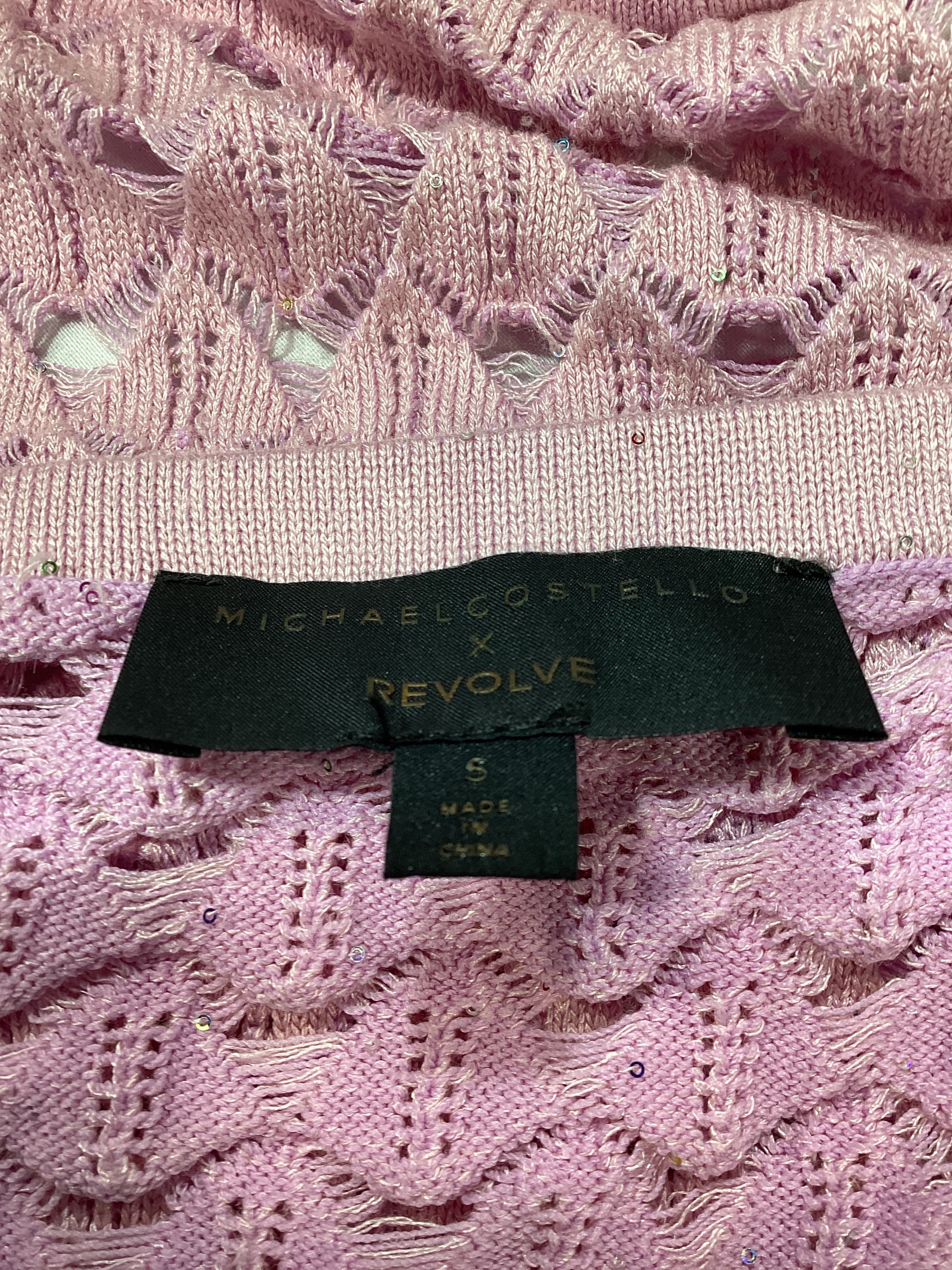 x REVOLVE Harva Sequined Knit Halter - Image 3
