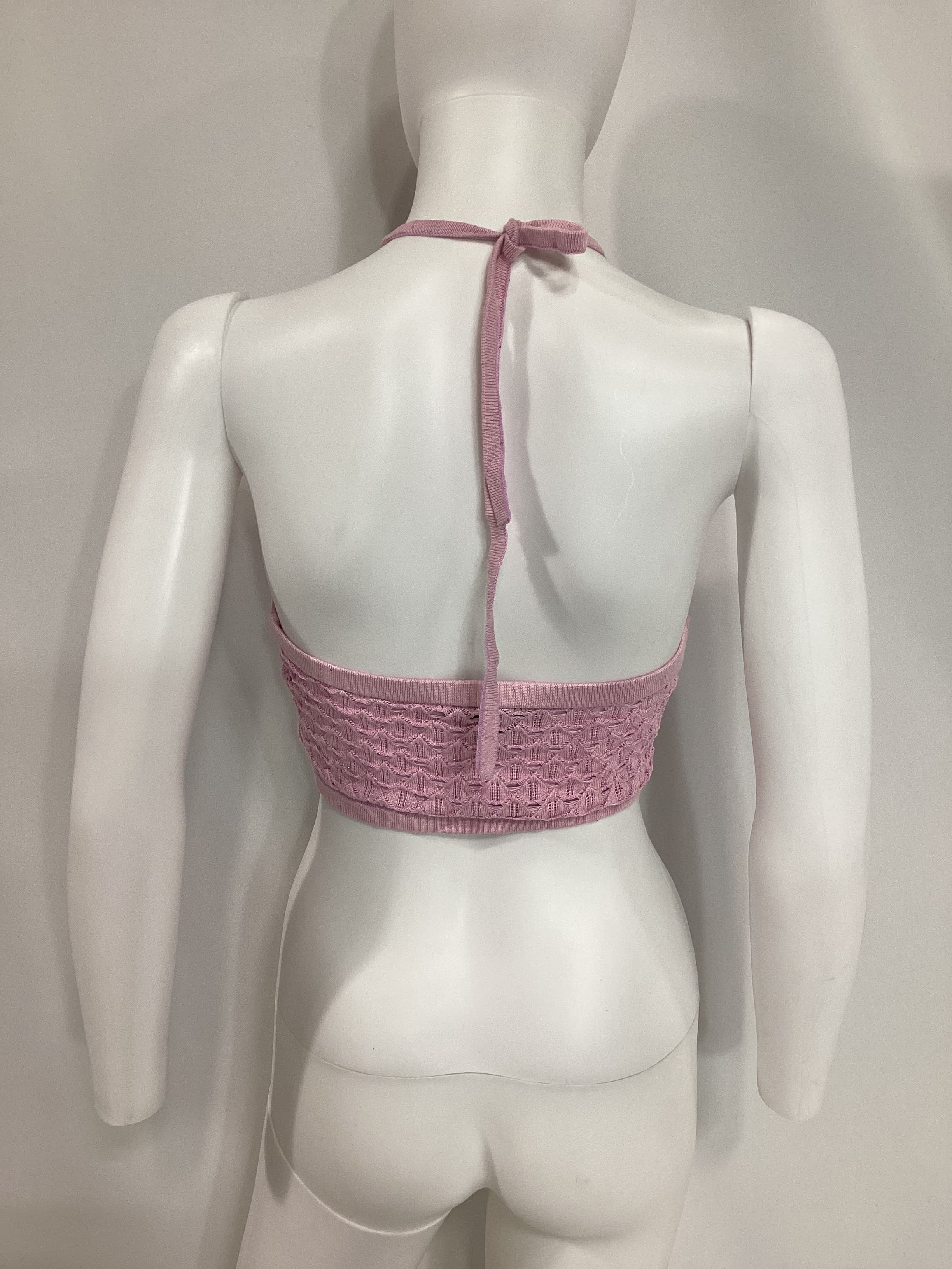 x REVOLVE Harva Sequined Knit Halter - Image 4
