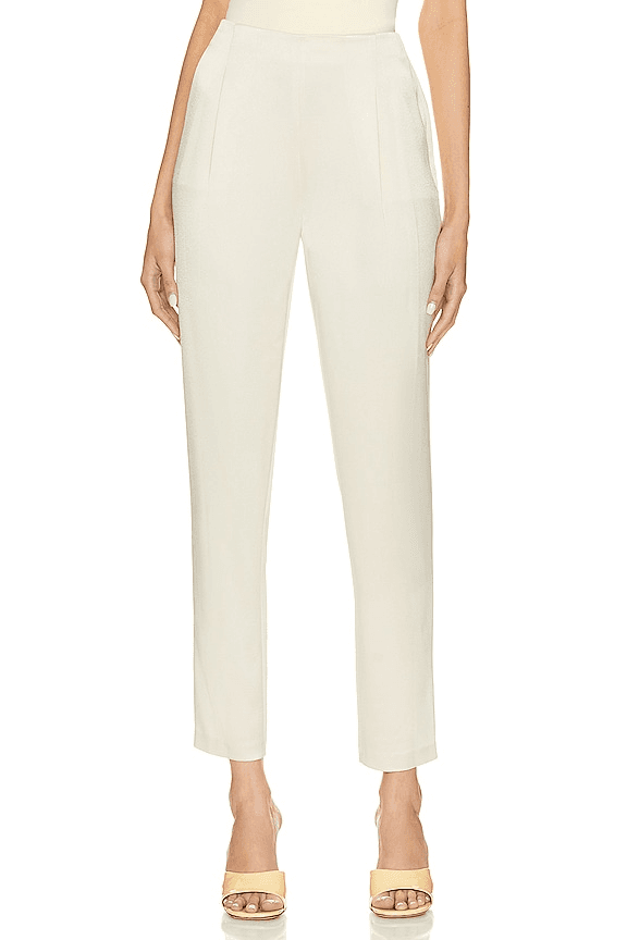 Jessie Slim Pant In Champagne - Image 1