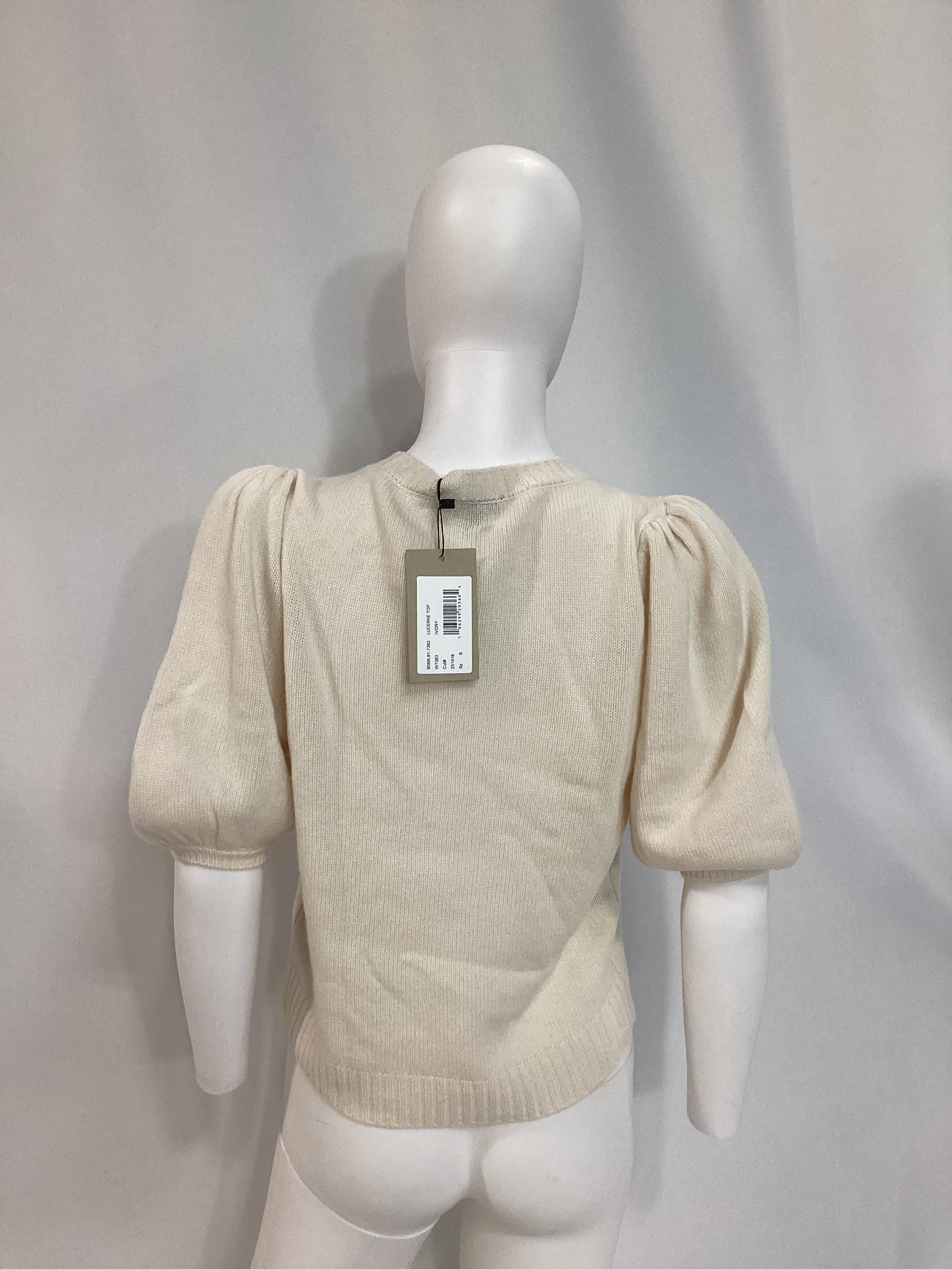 Lucerne Sweater In Ivory - Image 3
