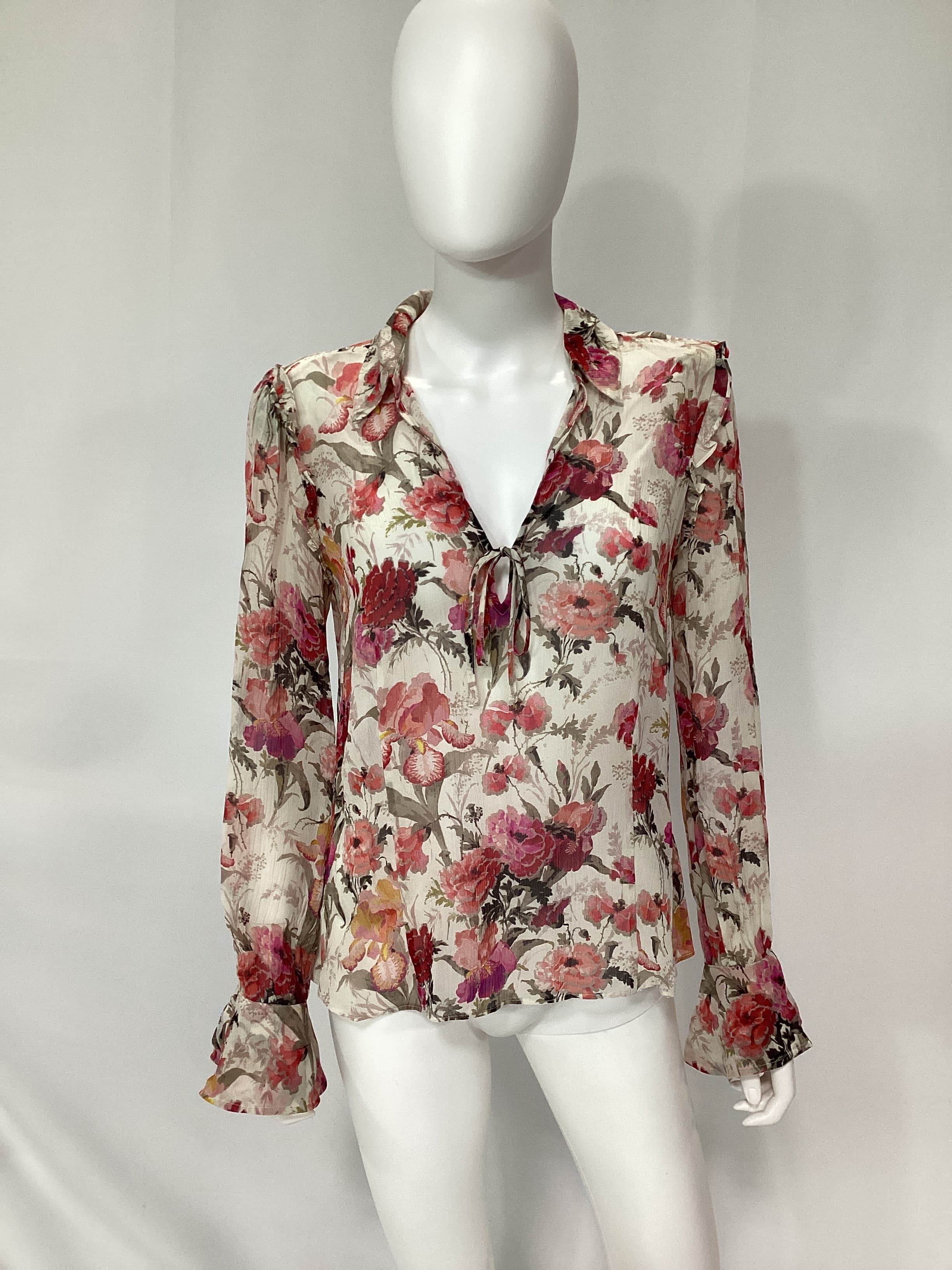 Marsha Shirt In Antique White - Image 2