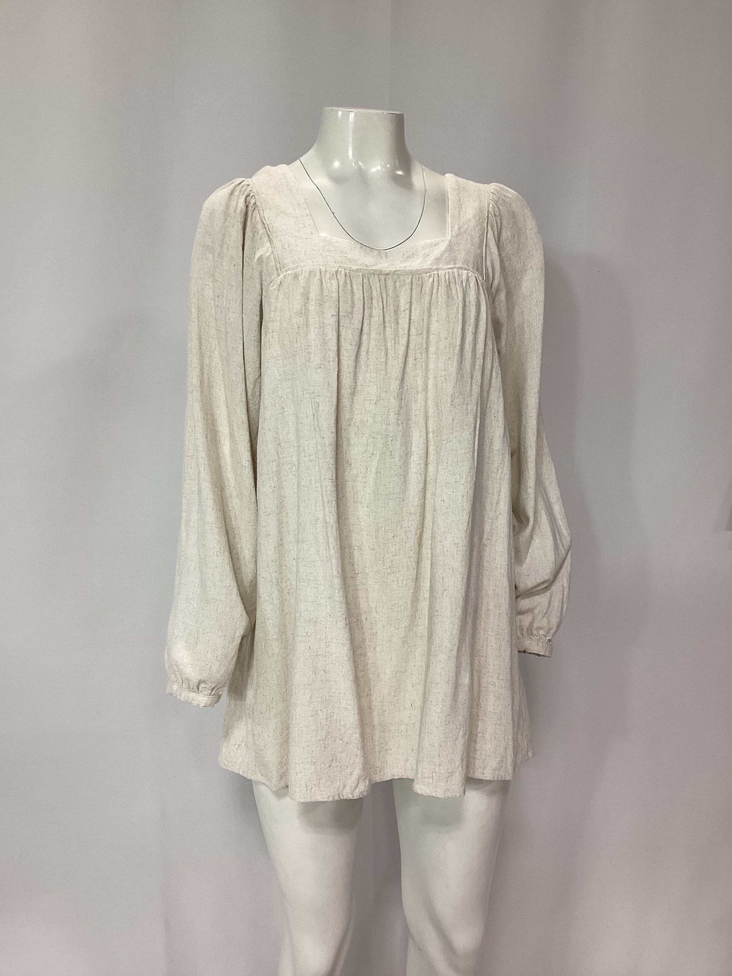 The Mayson Dress In Cream - Image 3
