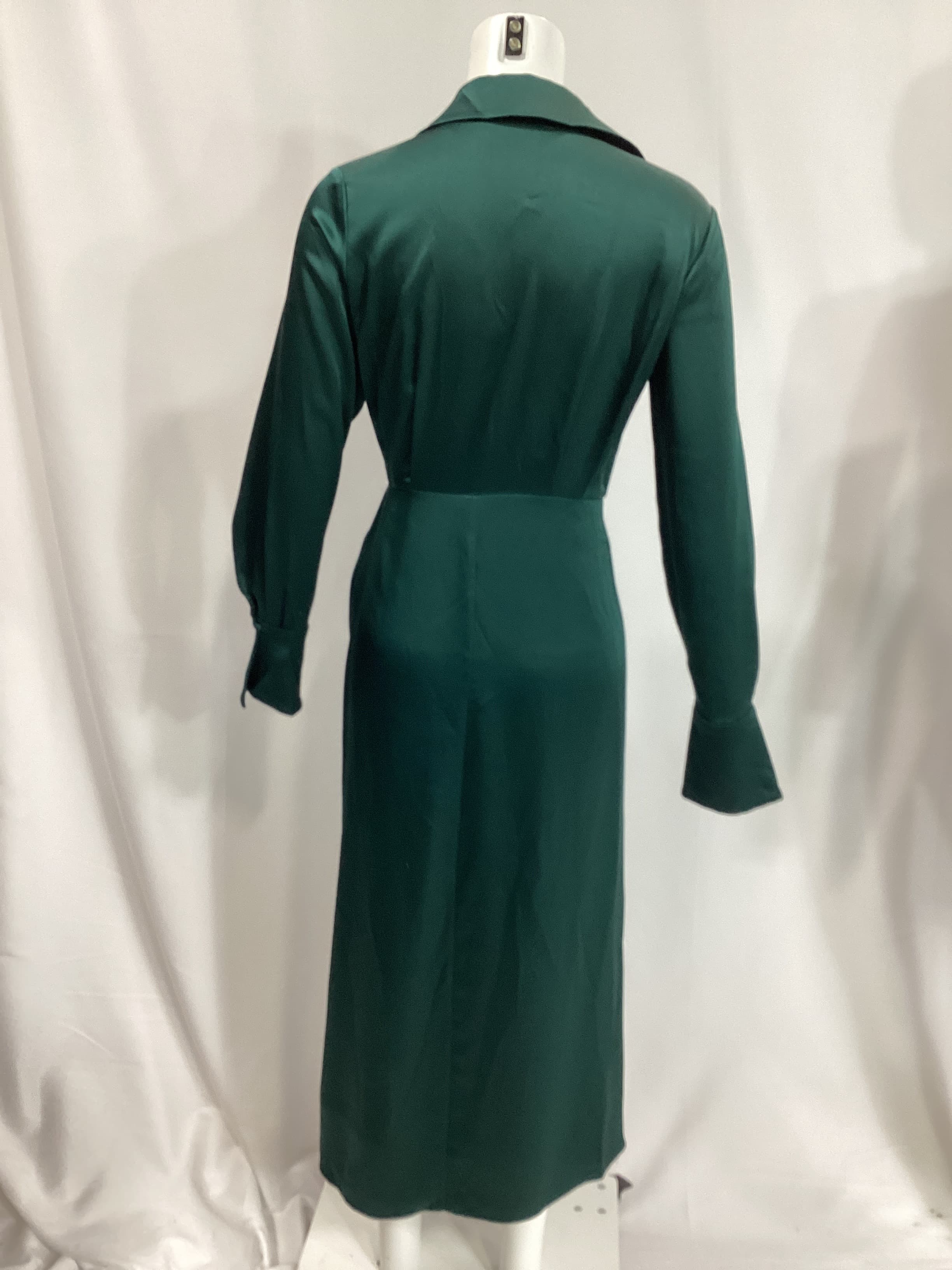 Samba Dress In Emerald - Image 2