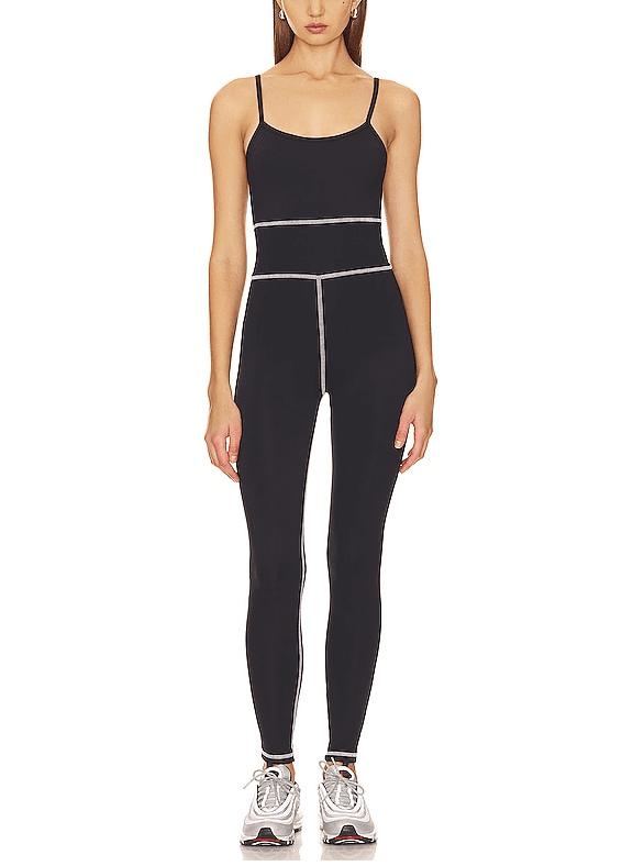 The Stitch Jumpsuit In Black - Image 1