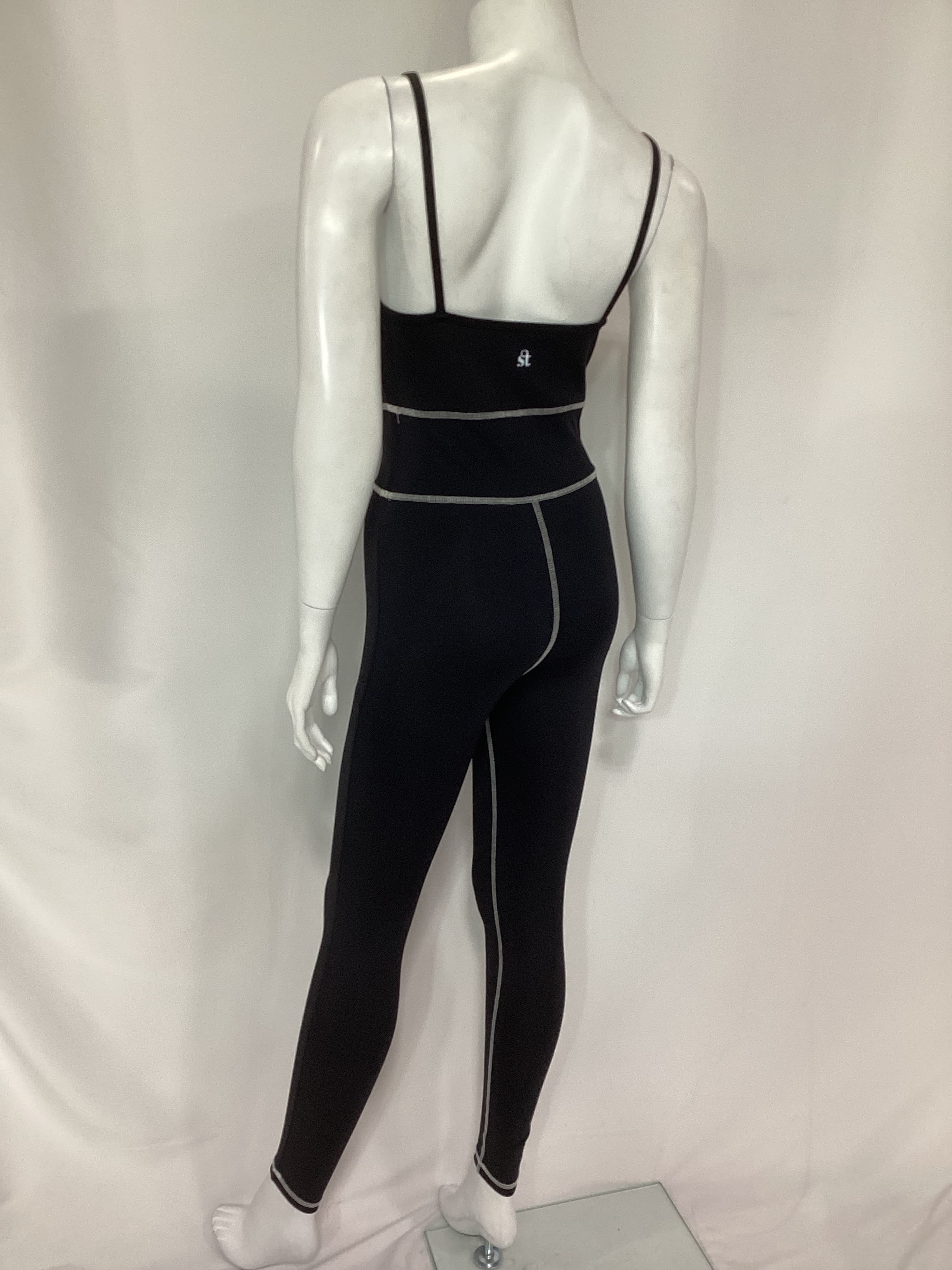 The Stitch Jumpsuit In Black - Image 2